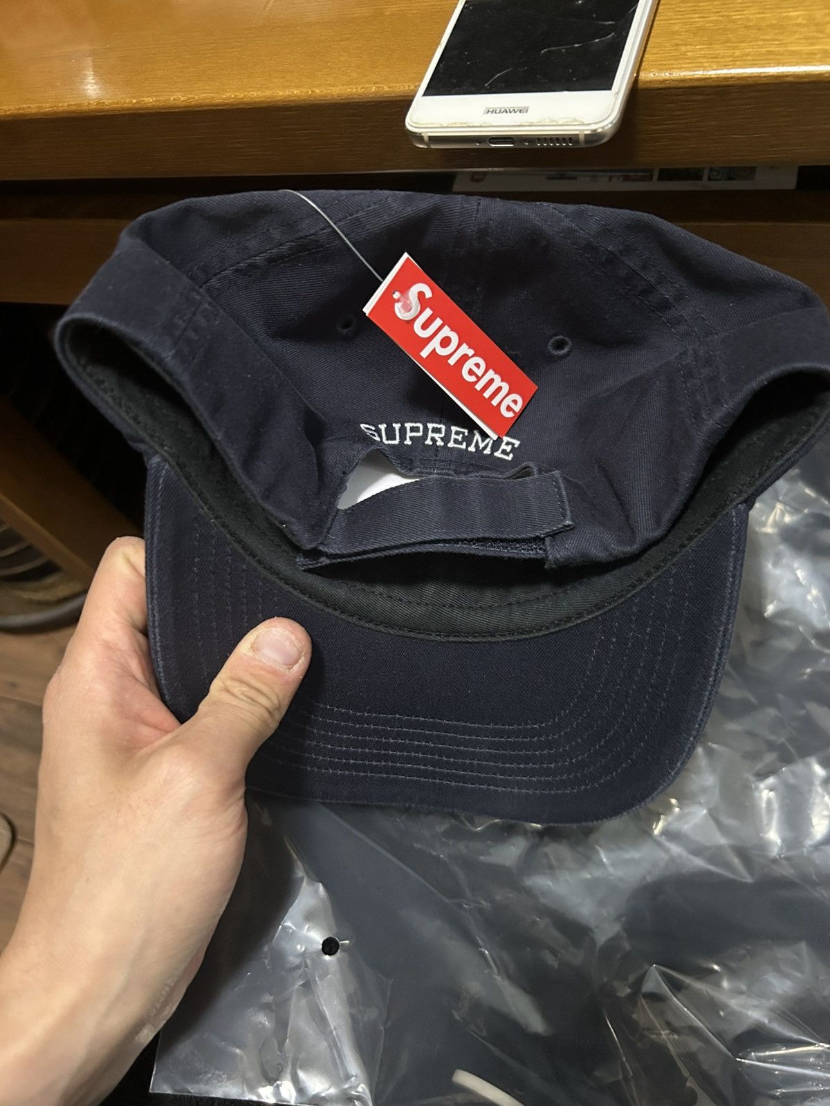 Supreme Supreme SS26 WEEK 1 Embroidered Money Logo 6-Panel Size ONE SIZE - 8 Thumbnail