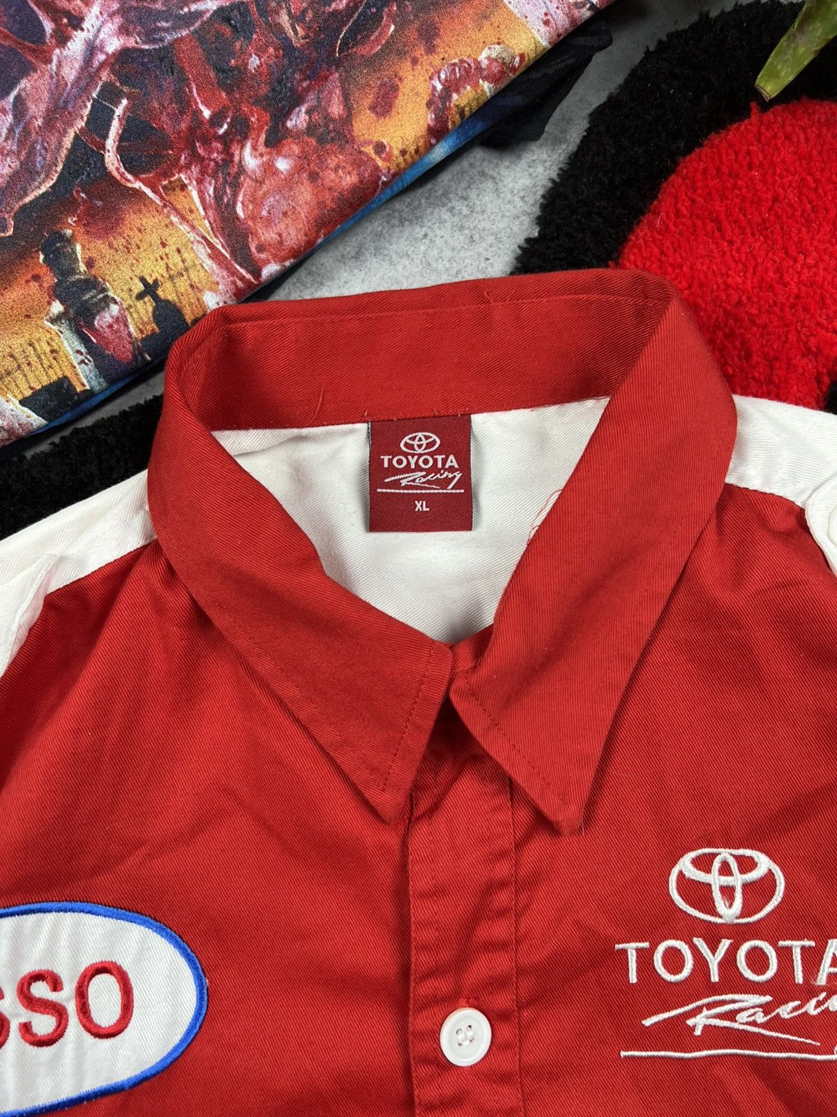 Formula 1 Vintage Toyota Panasonic Formula 1 Esso Racing Y2K Shirt Size US XL / EU 56 / 4 - 5 Thumbnail