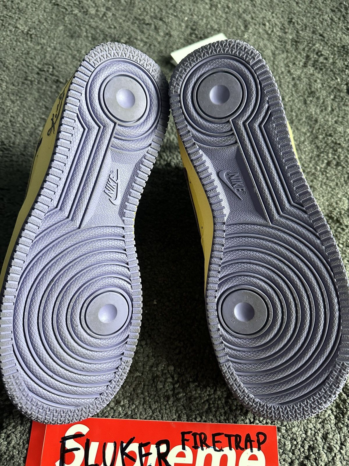 Nike Kobe Bryant x Air Force 1 Low Protro "Soft Yellow" Size US 10 / EU 43 - 8 Thumbnail