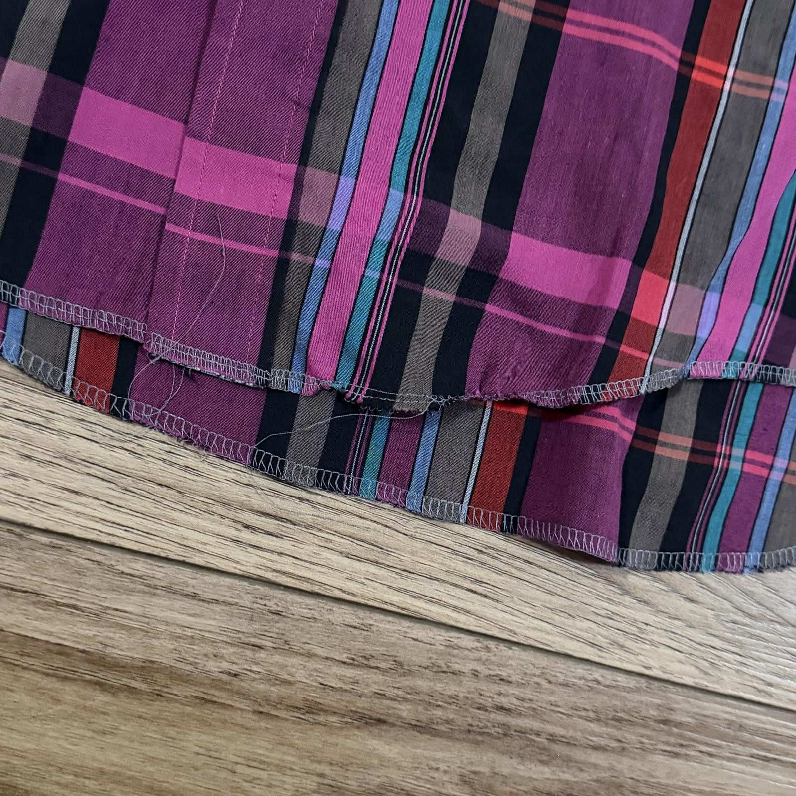 Wrangler Vintage Wrangler Western Plaid Cowboy Snap Shirt 80s 90s Size US S / EU 44-46 / 1 - 5 Thumbnail