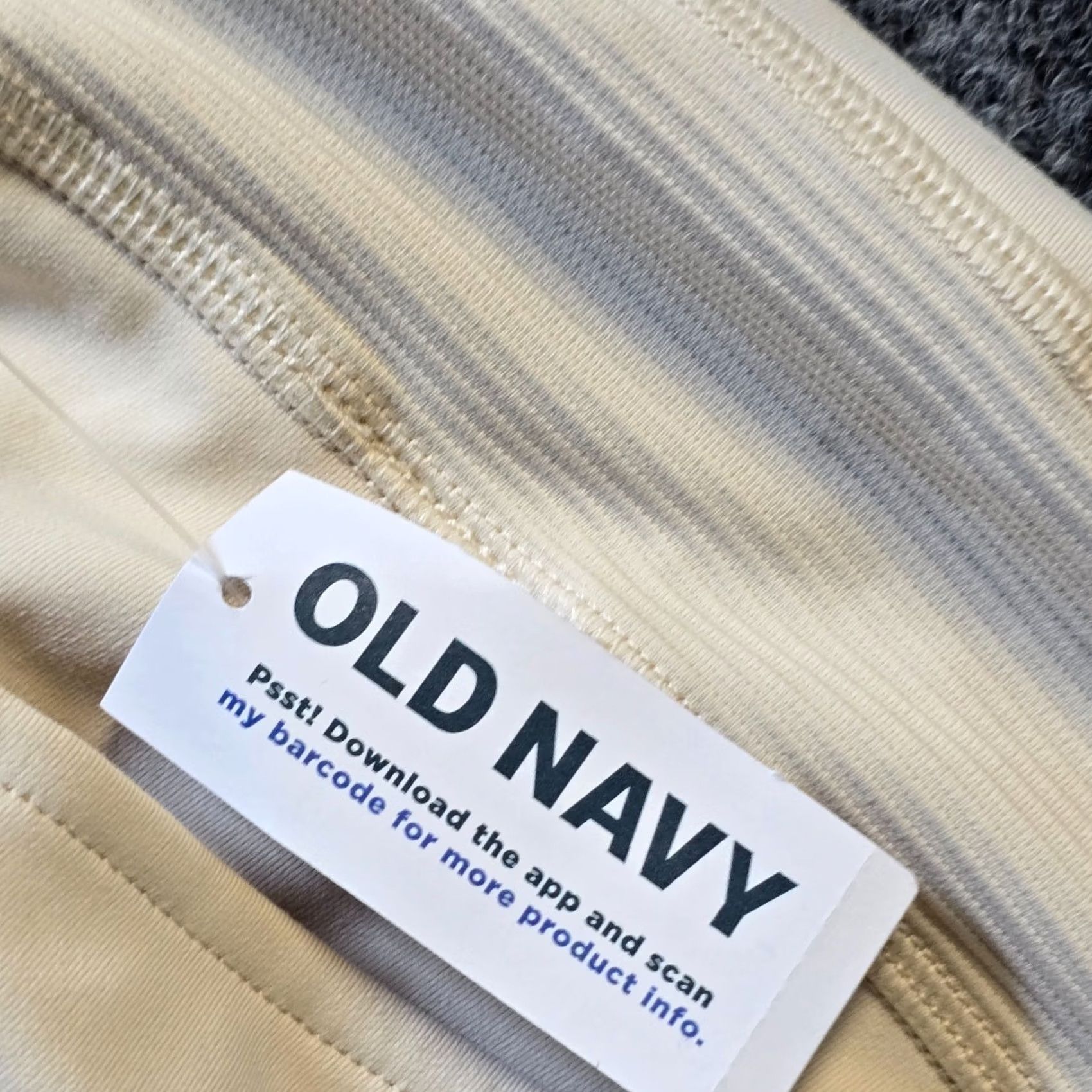Old Navy Old Navy Pants Womens XL Beige Powersoft Tapered Ankle Pull On Capsule Athletic Size 40" / US 18 - 3 Thumbnail