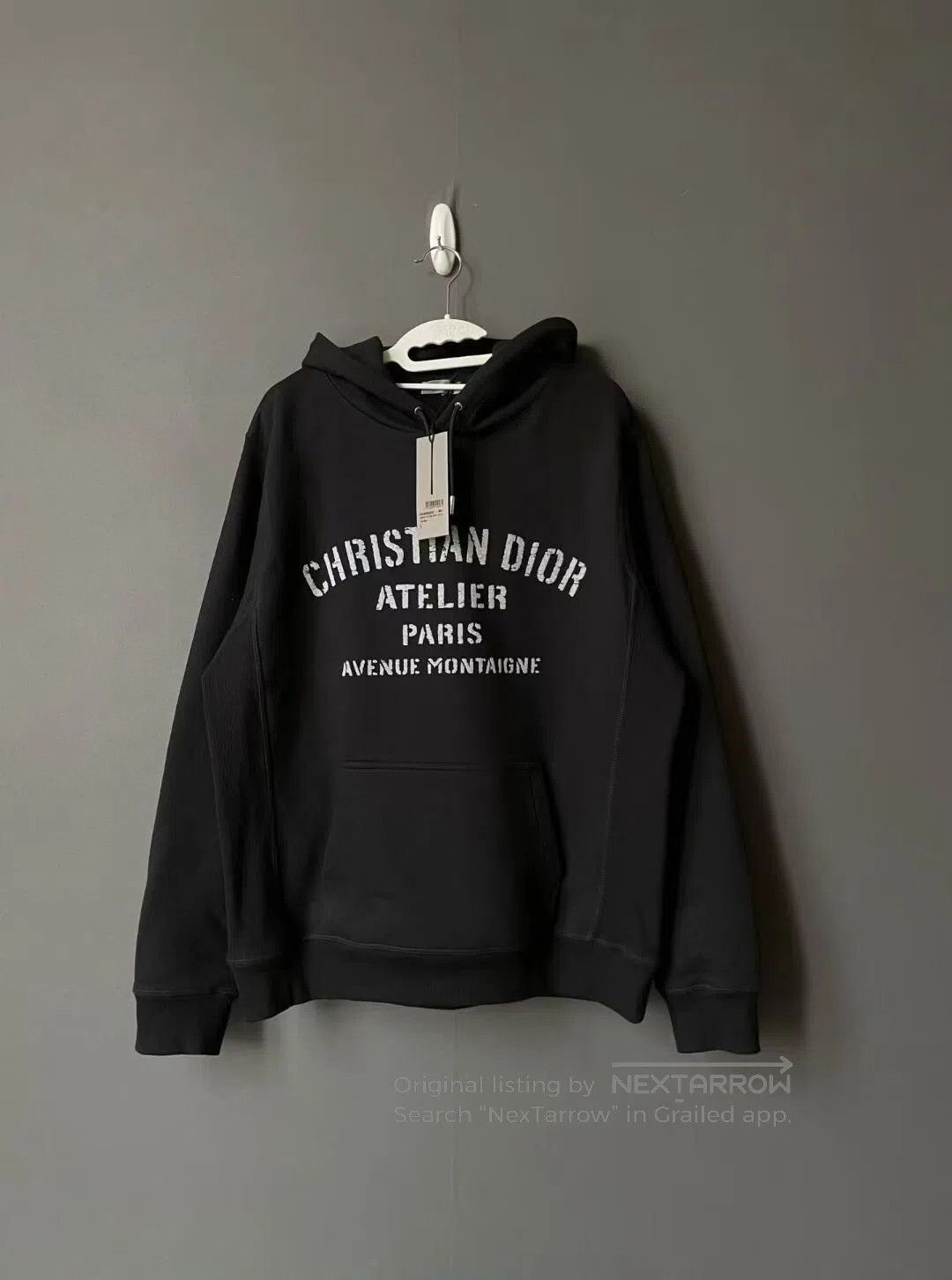 Dior Dior Black Slogan Hoodie| Size US L / EU 52-54 / 3 - 1 Thumbnail