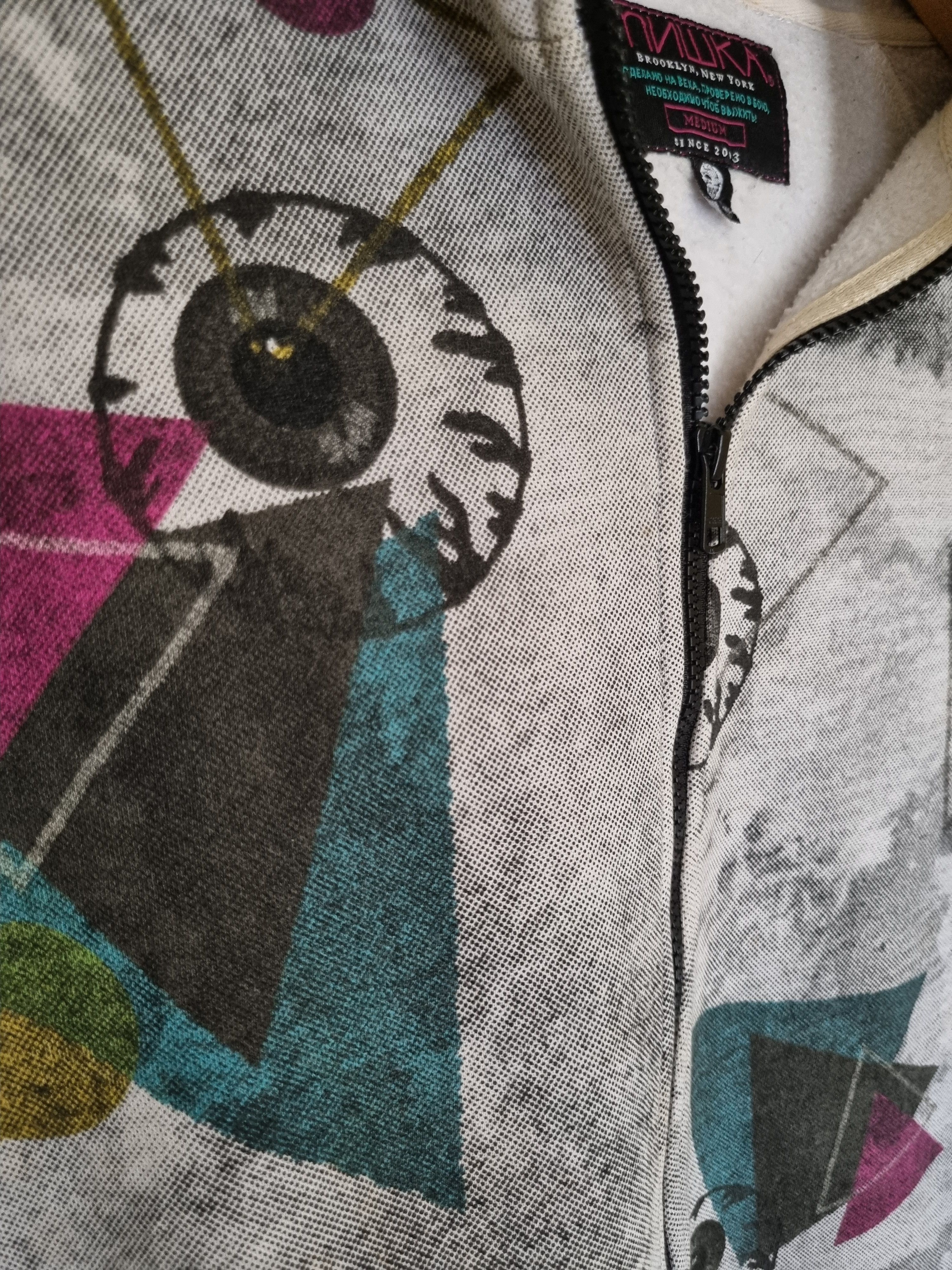 Mishka Mishka hoodie Zipper All Over Print Size US M / EU 48-50 / 2 - 4 Thumbnail