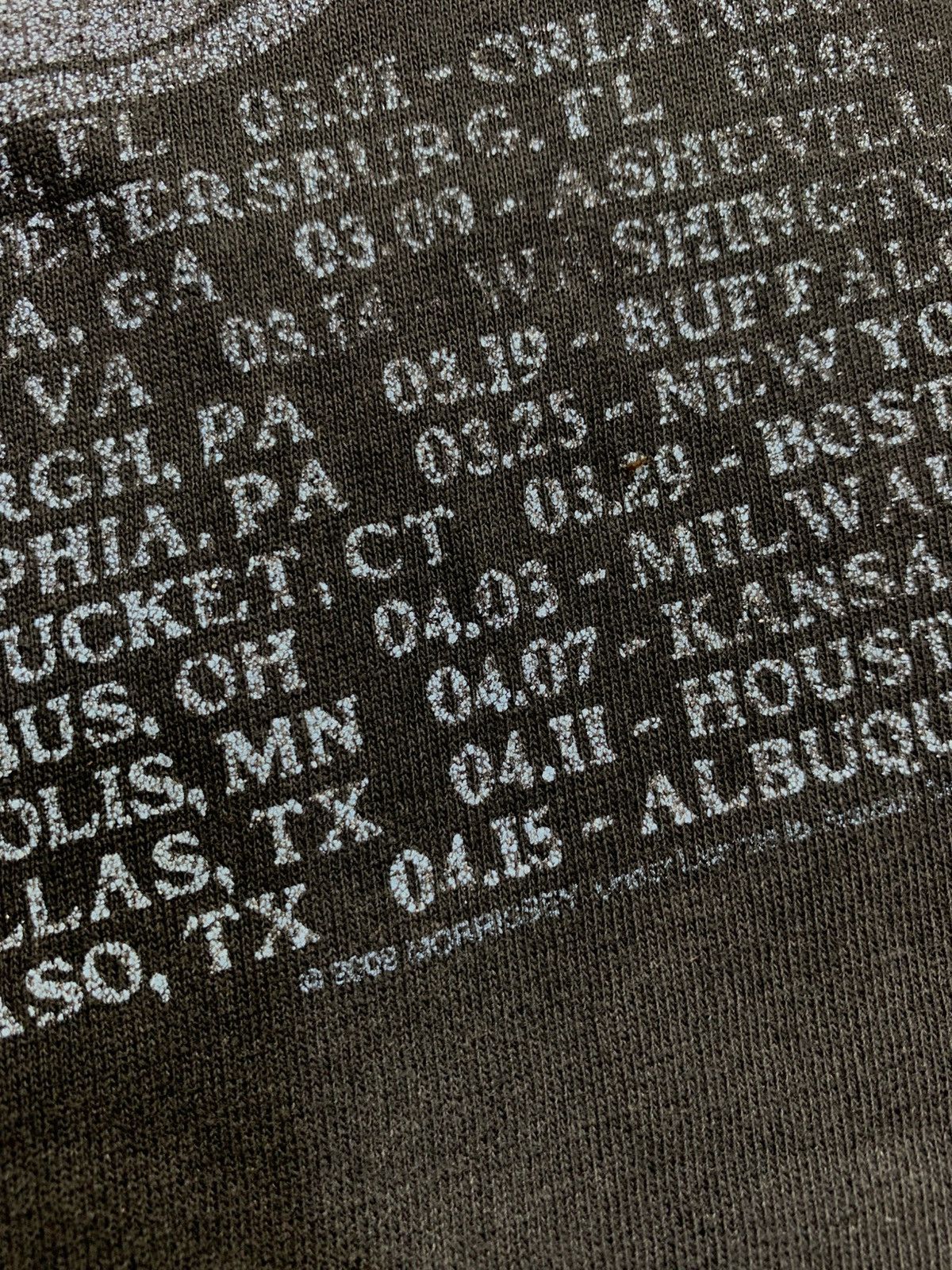 Band Tees 🐍 Morrissey Tour Of Refusal 2009 Tshirt Size US M / EU 48-50 / 2 - 8 Thumbnail