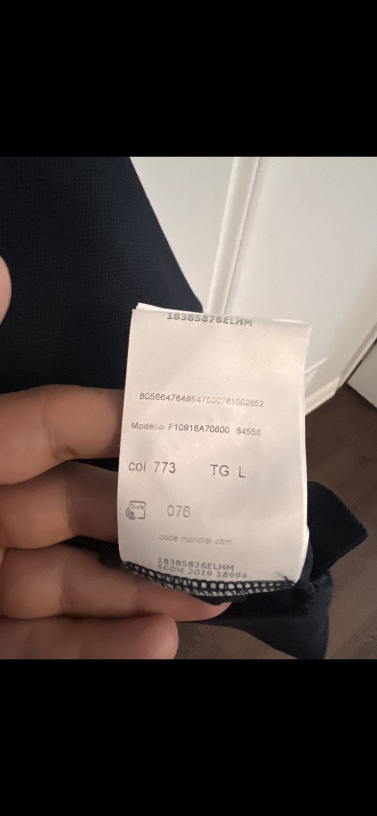 Moncler Moncler polo Size US L / EU 52-54 / 3 - 6 Thumbnail