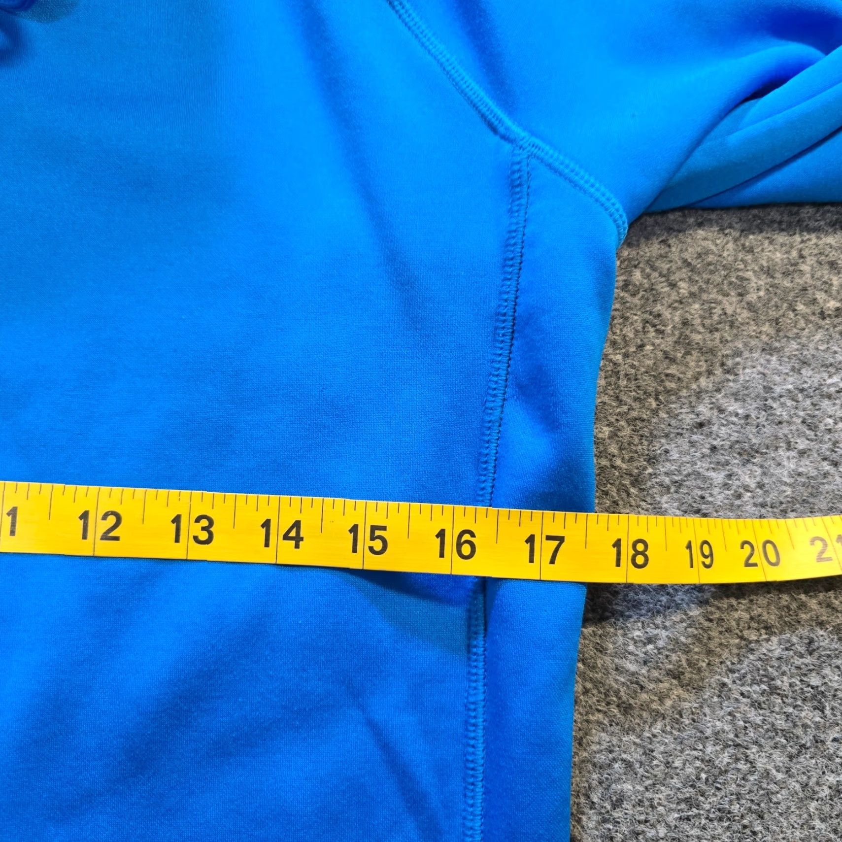 Athleta Athleta Sweatshirt Women Small Blue Cowl Neck Long Sleeve Stretchy Lounge Shirt Size S / US 4 / IT 40 - 6 Thumbnail