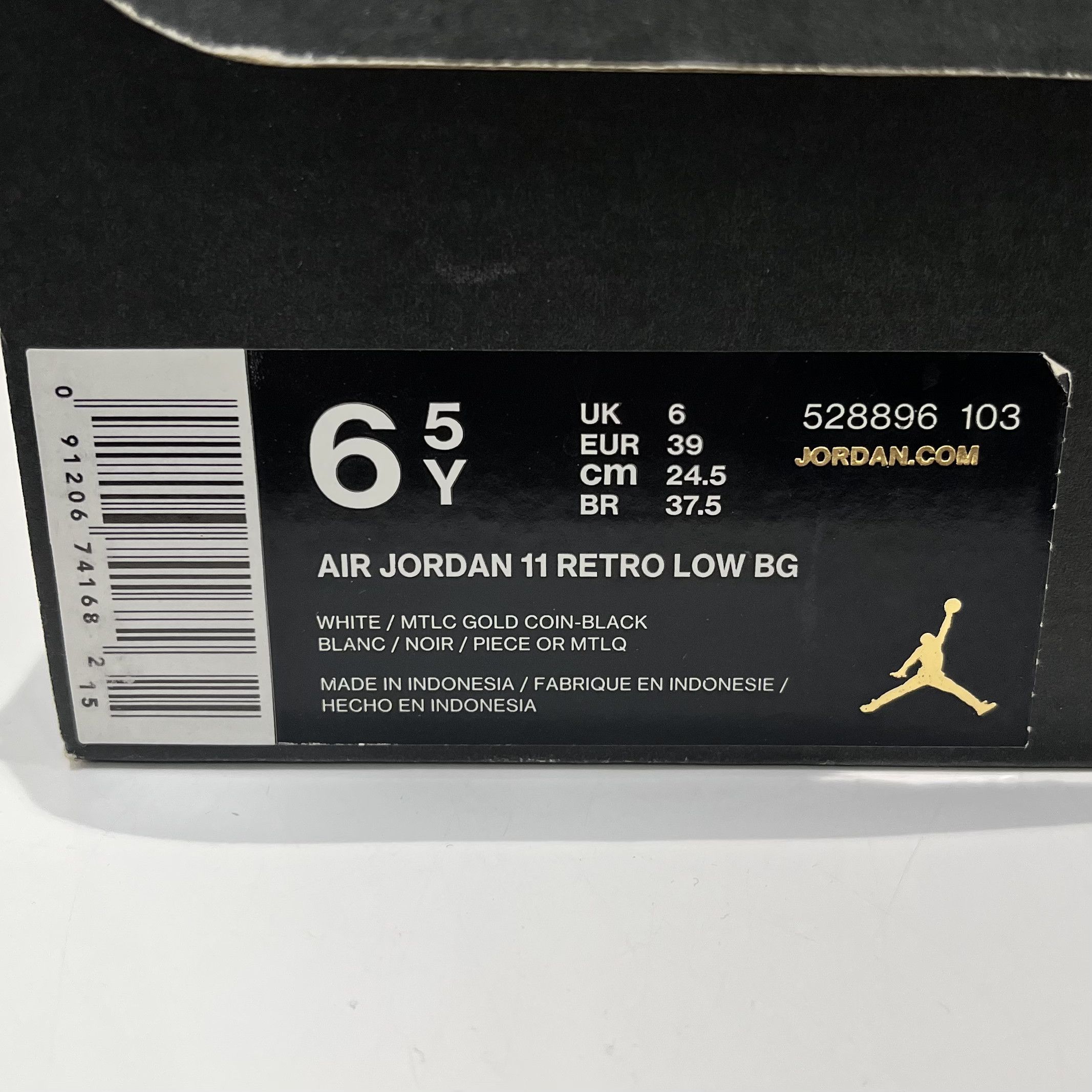 Nike Air Jordan 11 Retro Low Closing Ceremony (GS) Size US 6.5 / EU 39-40 - 9 Thumbnail