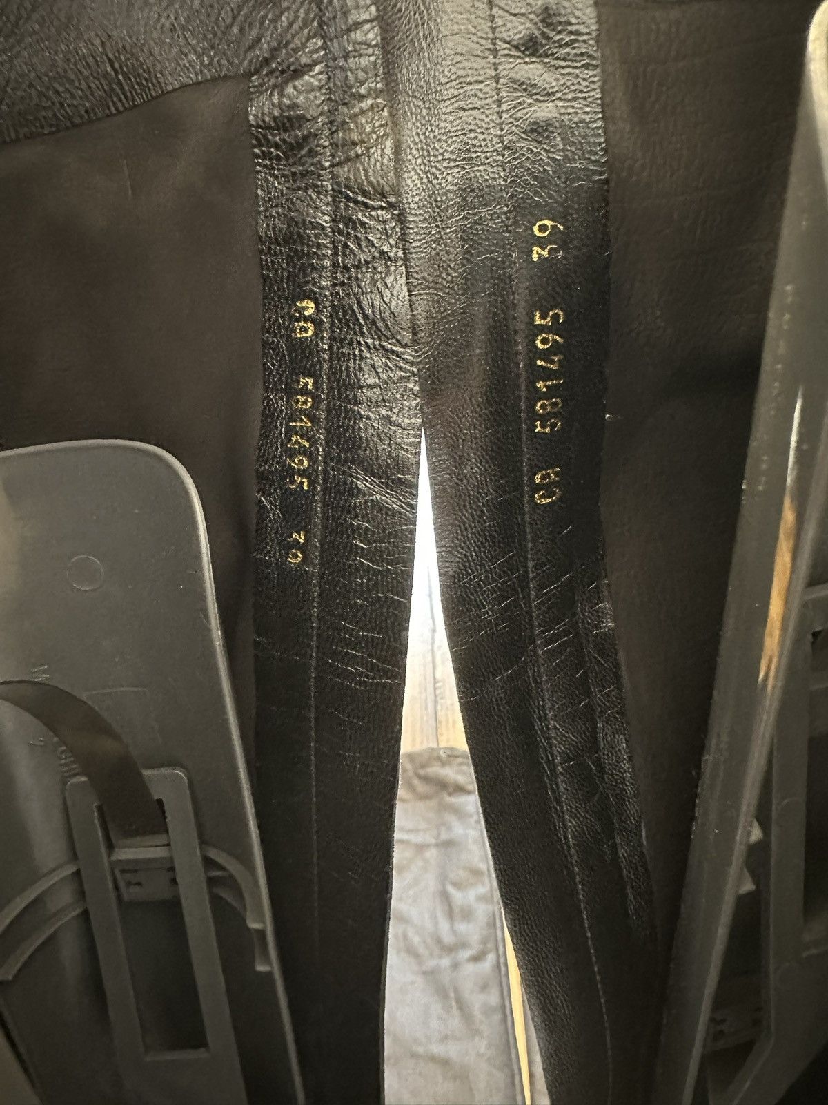 Saint Laurent Paris Saint Laurent Black Suede Knee High Boots EU 39 US 8.5 Size US 8.5 / IT 38.5 - 10 Thumbnail
