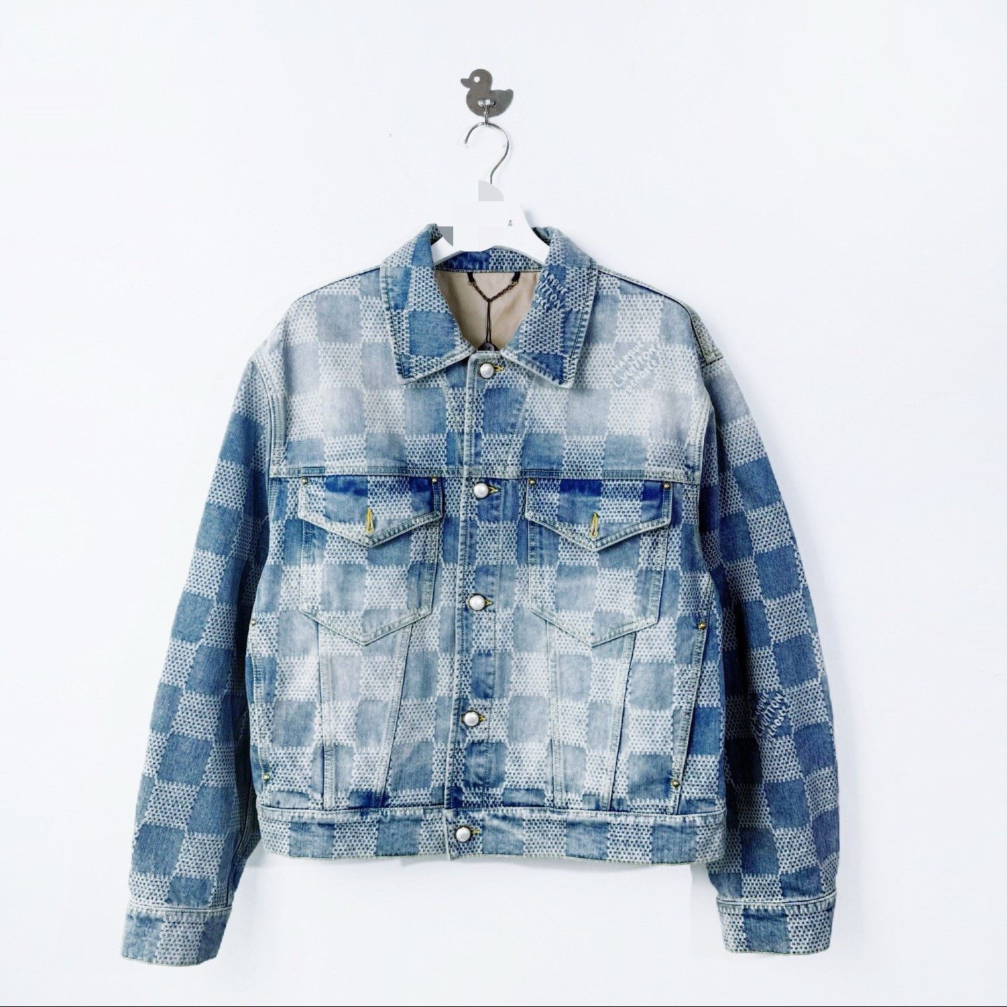 Louis Vuitton Louis Vuitton Blue Light Jacket xxl Men Size US XXL / EU 58 / 5 - 1 Thumbnail