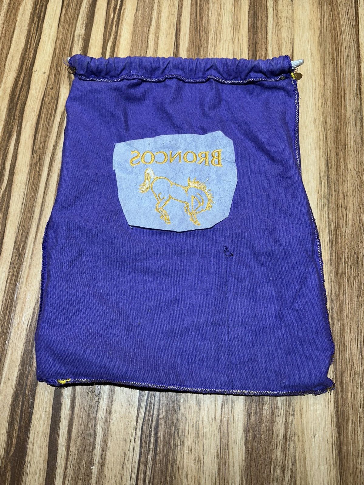 Other Broncos Yellow and Purple Drawstring Bags Size ONE SIZE - 7 Thumbnail