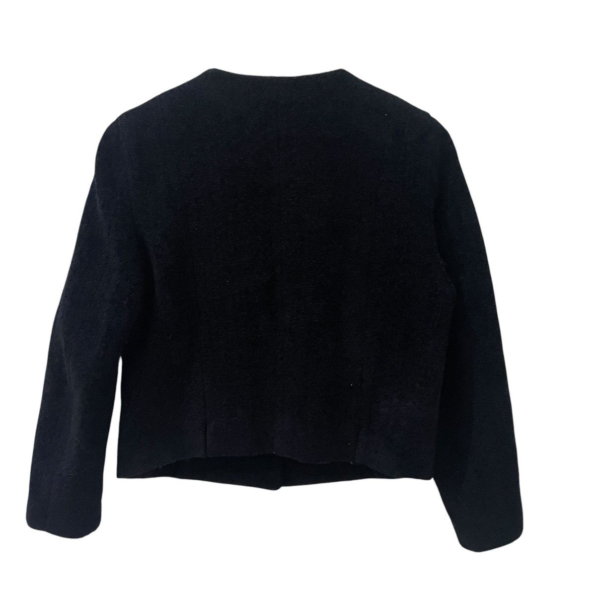 Issey Miyake Vintage Issey Miyake Is Tweed Jacket Size L / US 10 / IT 46 - 8 Thumbnail