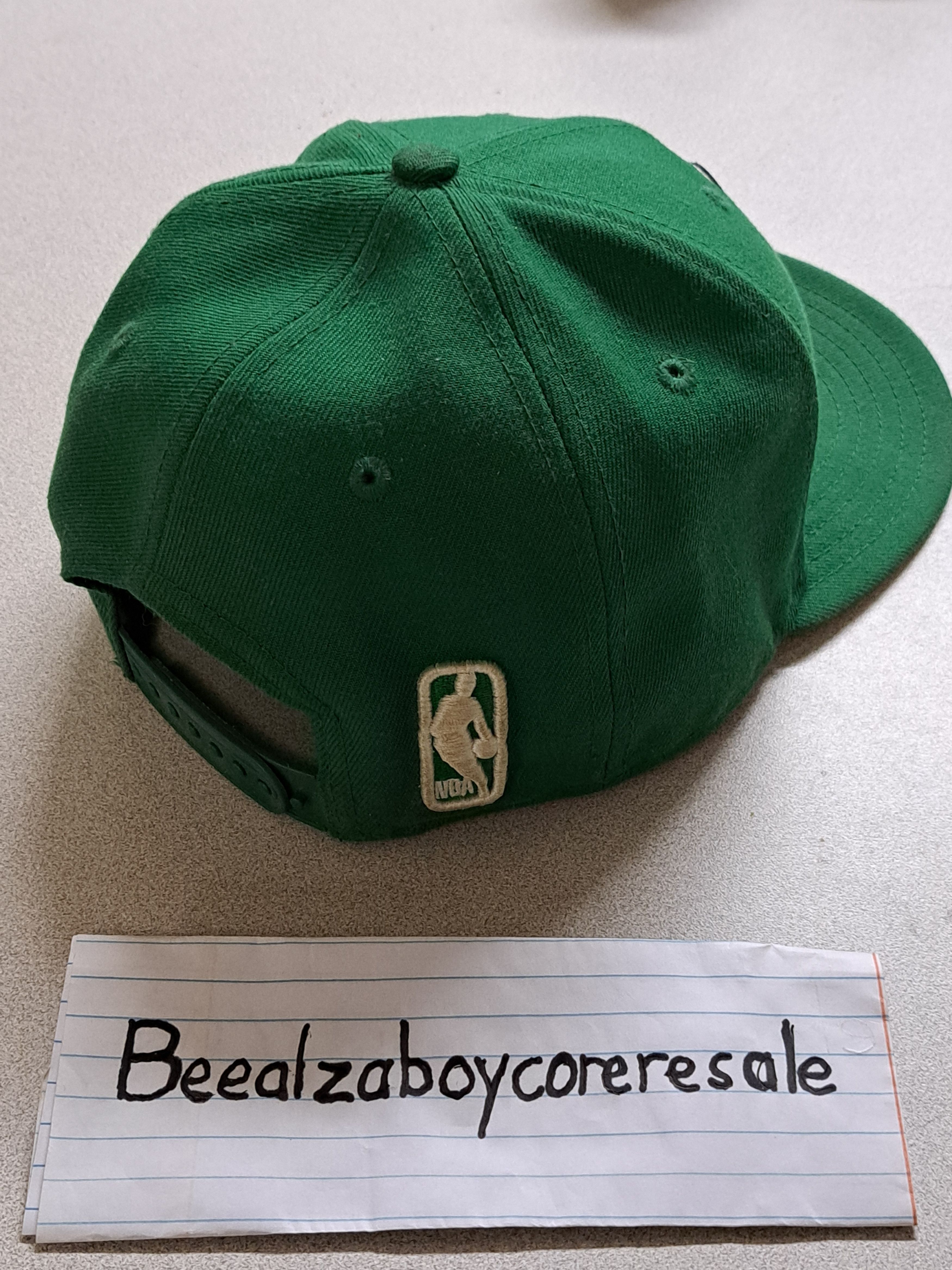 New Era Boston Celtics Structured, Flat-brimmed Snapback Hat Size ONE SIZE - 3 Thumbnail