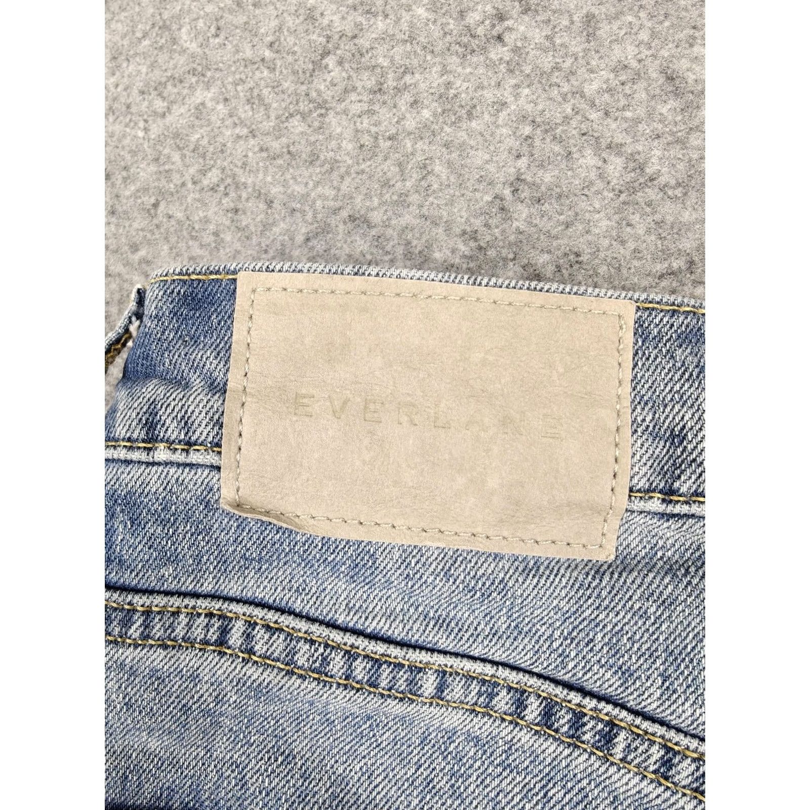 Everlane Everlane Jeans Womens 27 Blue Light Wash High Rise Crop Denim Stretch Size 27" / US 4 / IT 40 - 7 Thumbnail