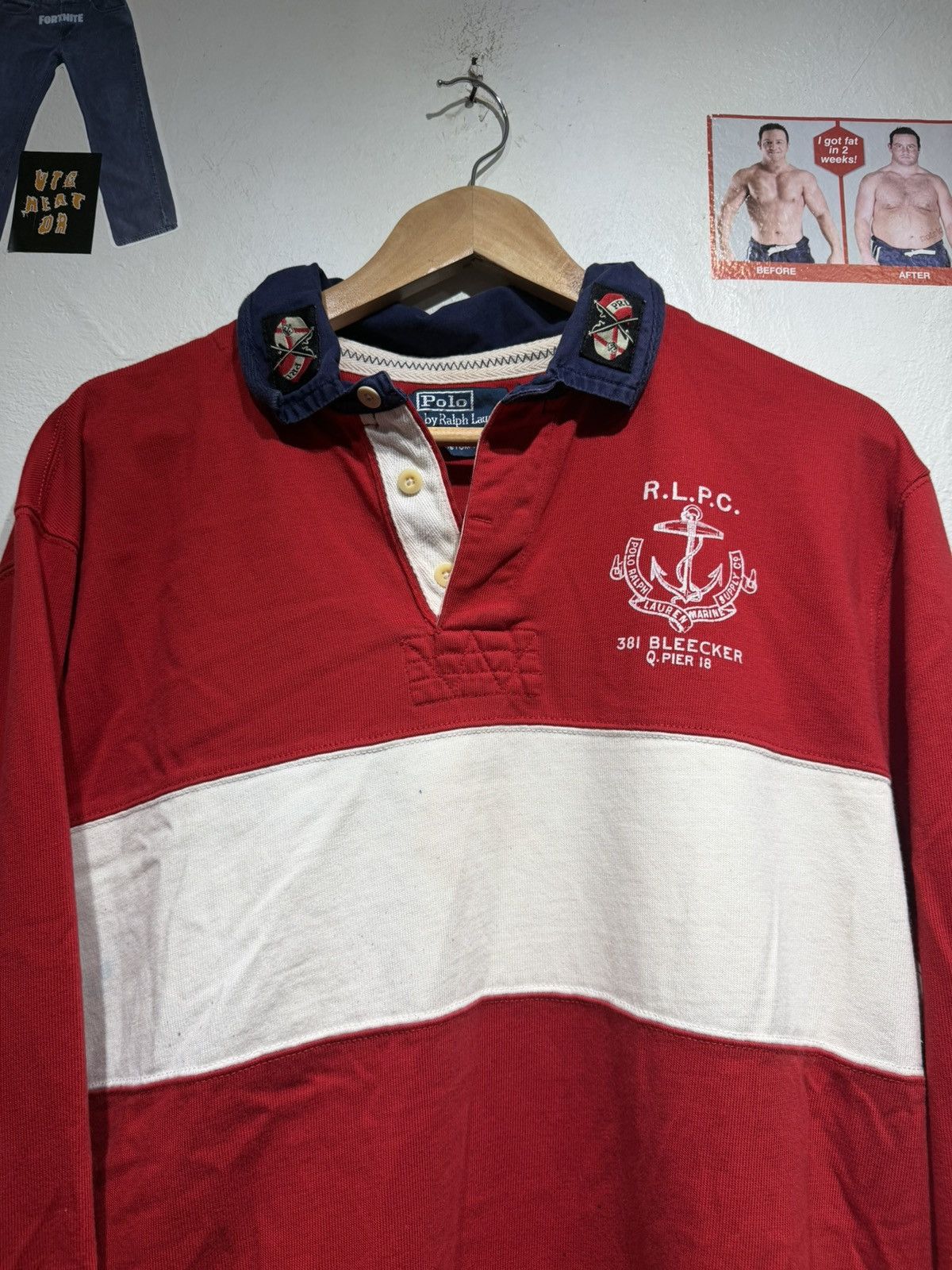 Polo Ralph Lauren Vintage Polo Ralph Lauren Rugby shirt Size US XL / EU 56 / 4 - 4 Thumbnail