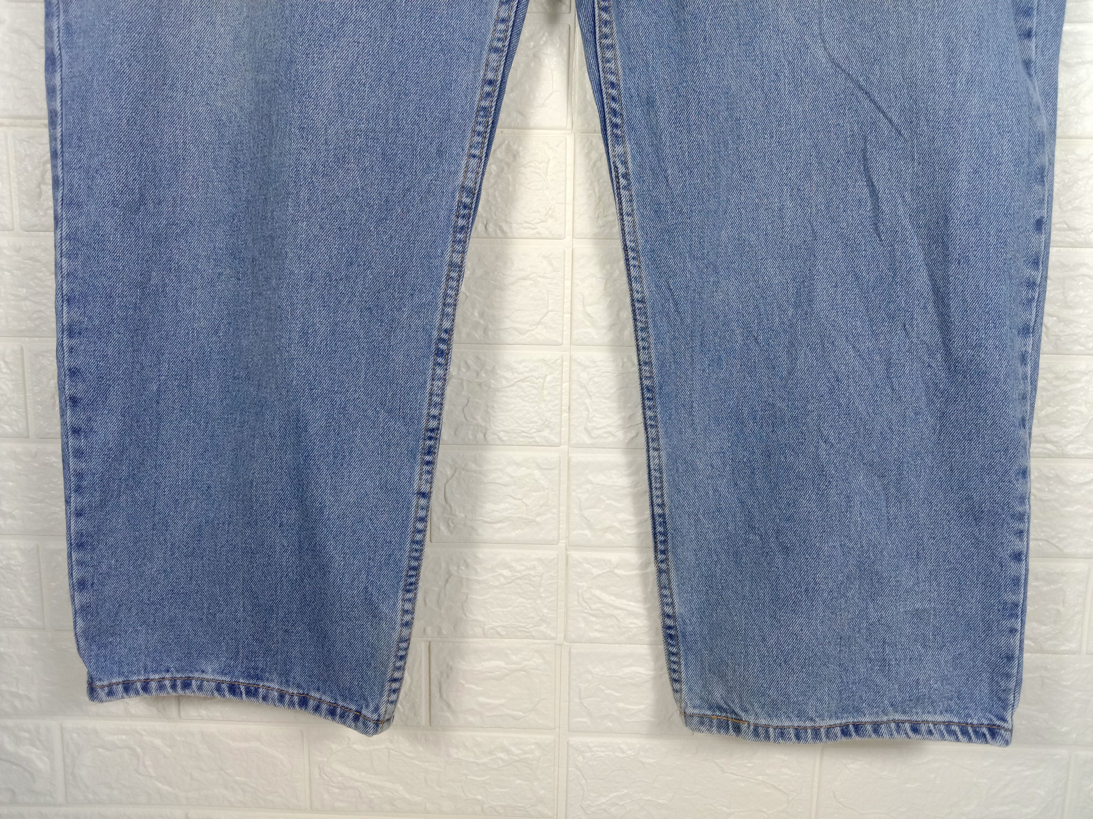 Levi's Vintage Levi's 550 Jeans Blue Wash Denim Over Size 48x43 Size US 44 / EU 60 - 4 Thumbnail