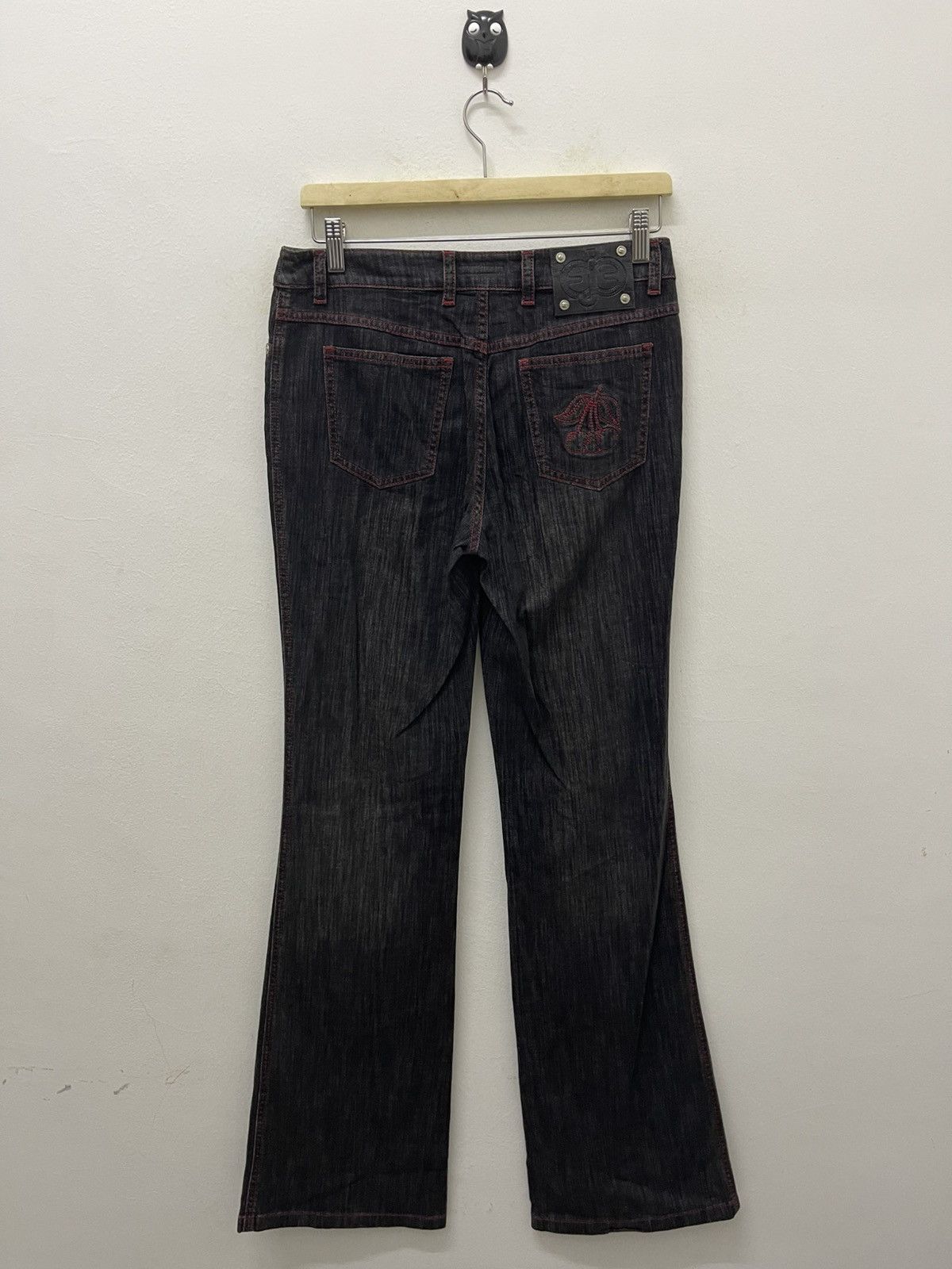 Escada Rare Vintage ESCADA Jeans Cherry Embroidered Flare Bootcut Size US 28 / EU 44 - 12 Thumbnail
