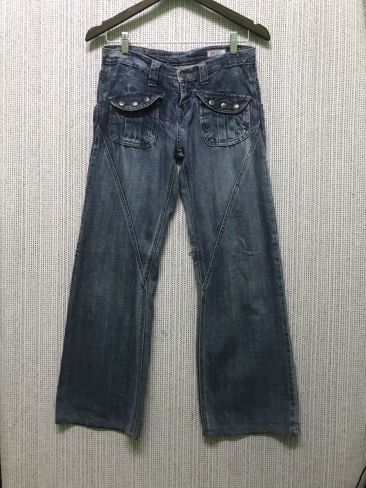 Designer × Japanese Brand × Seditionaries japanese brand punk dear heart very rare design Size 29" - 1 Thumbnail