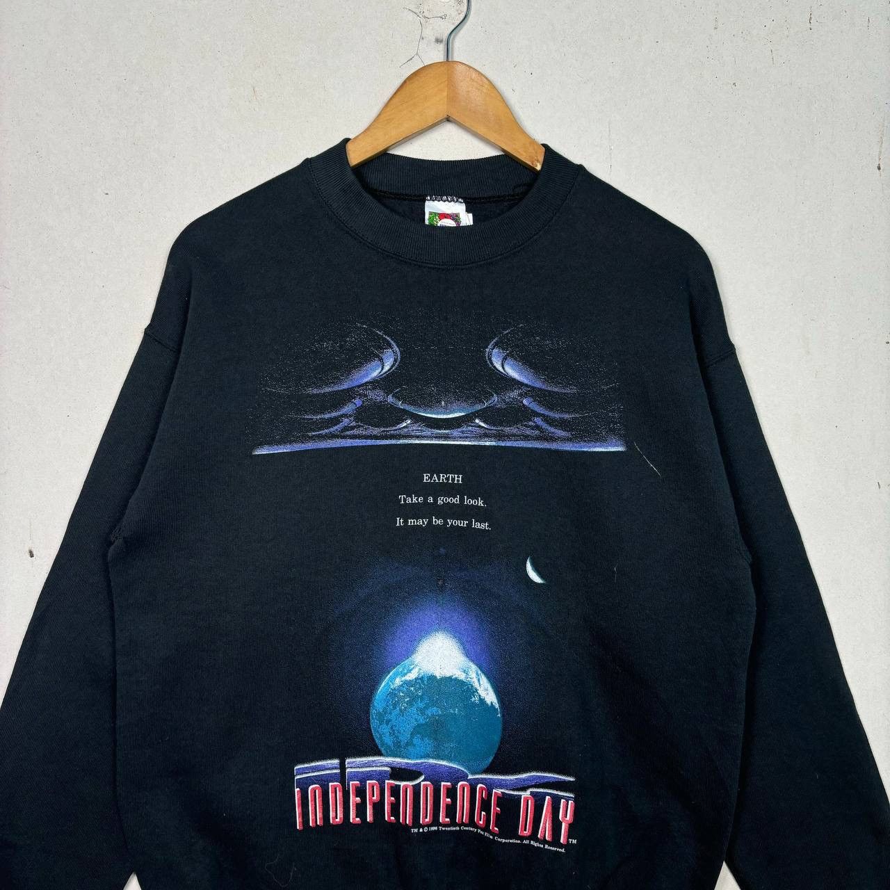 Vintage Vintage 1996 Independence Day Movie Promo Sweatshirt M USA Size US M / EU 48-50 / 2 - 3 Thumbnail