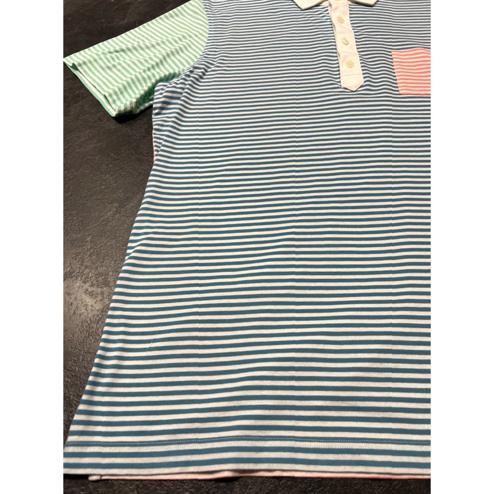 Brooks Brothers Brooks Brothers 1818 XXL 2XL Multicolor Striped Polo Shirt Men Size US XXL / EU 58 / 5 - 3 Thumbnail