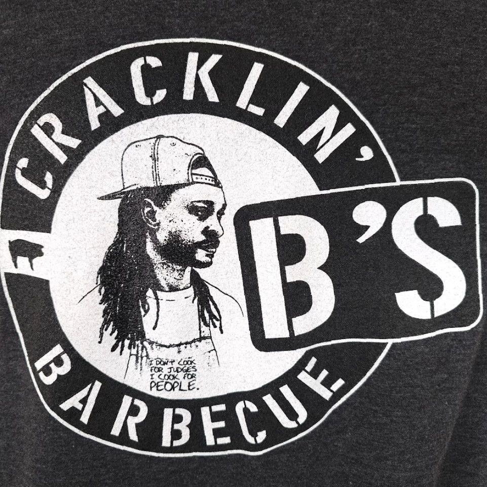 Vintage Bs Cracklin Barbecue T Shirt Mens Size Medium Black Atlanta Georgia BBQ Size US M / EU 48-50 / 2 - 3 Thumbnail