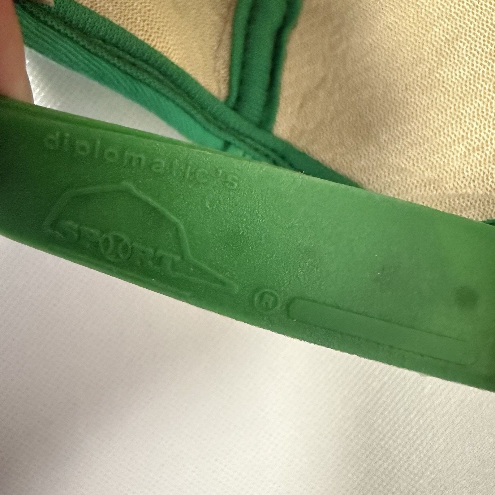 John Deere Vtg John Deere Diplomatic Sports Embroidery Foam Snap Hat Size ONE SIZE - 7 Thumbnail