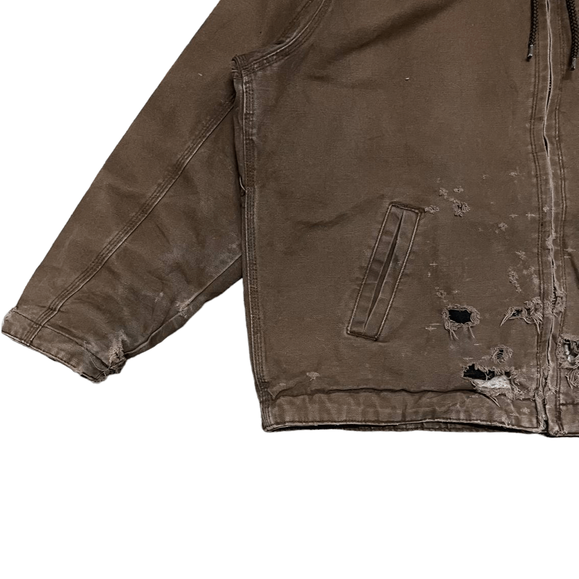 SCHMIDT Vintage Ce. Schmidt Workwear Distressed Jacket Thrashed Size US XL / EU 56 / 4 - 3 Thumbnail