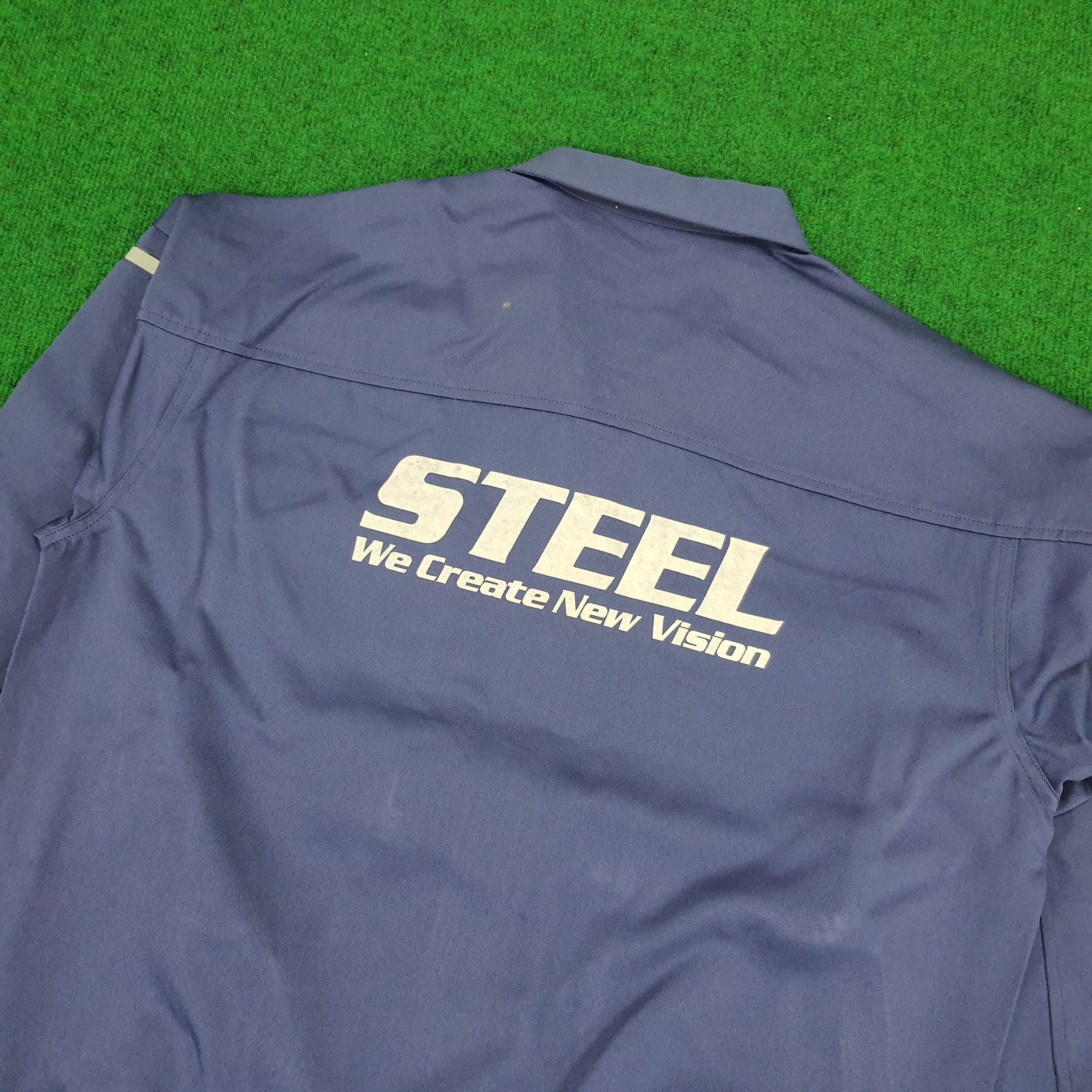 Vintage Vintage New Vision STEEL Japanese Brand Jacket Size US L / EU 52-54 / 3 - 2 Thumbnail