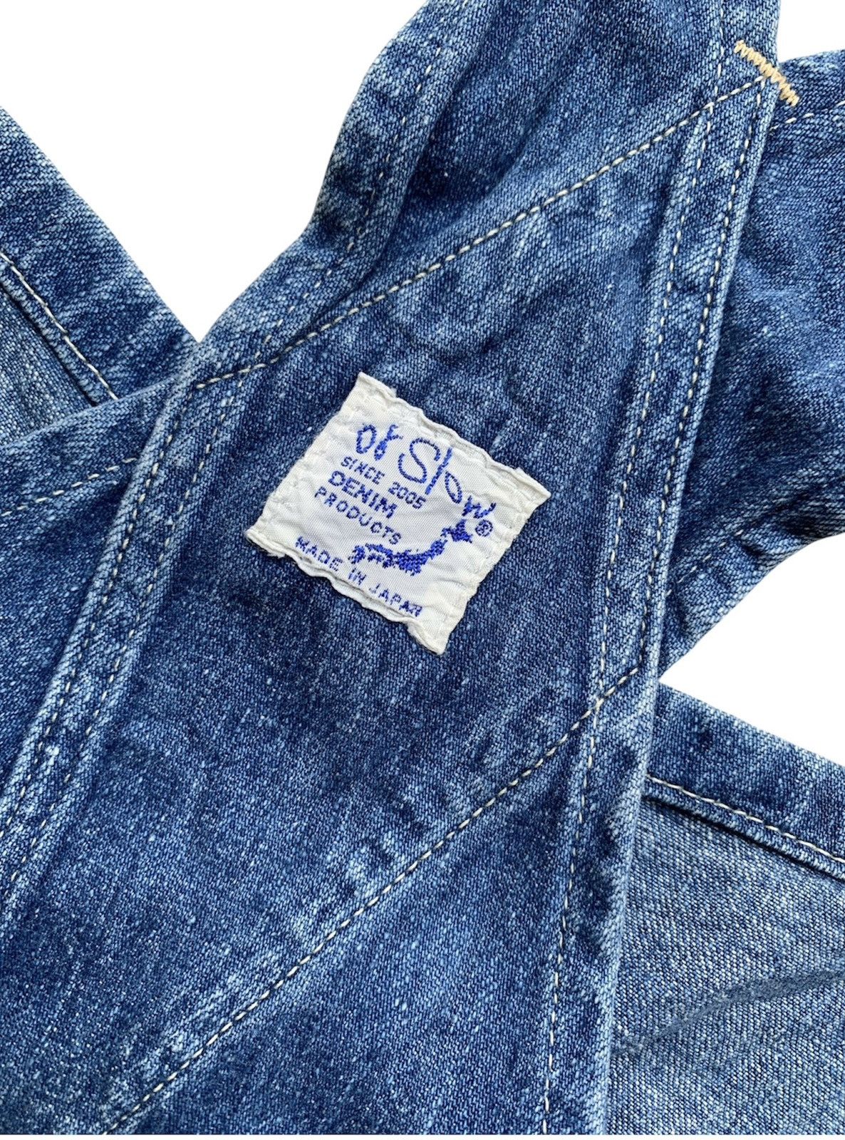 Orslow Japanese brand orslow denim overalls Size US 40 / EU 56 - 8 Thumbnail