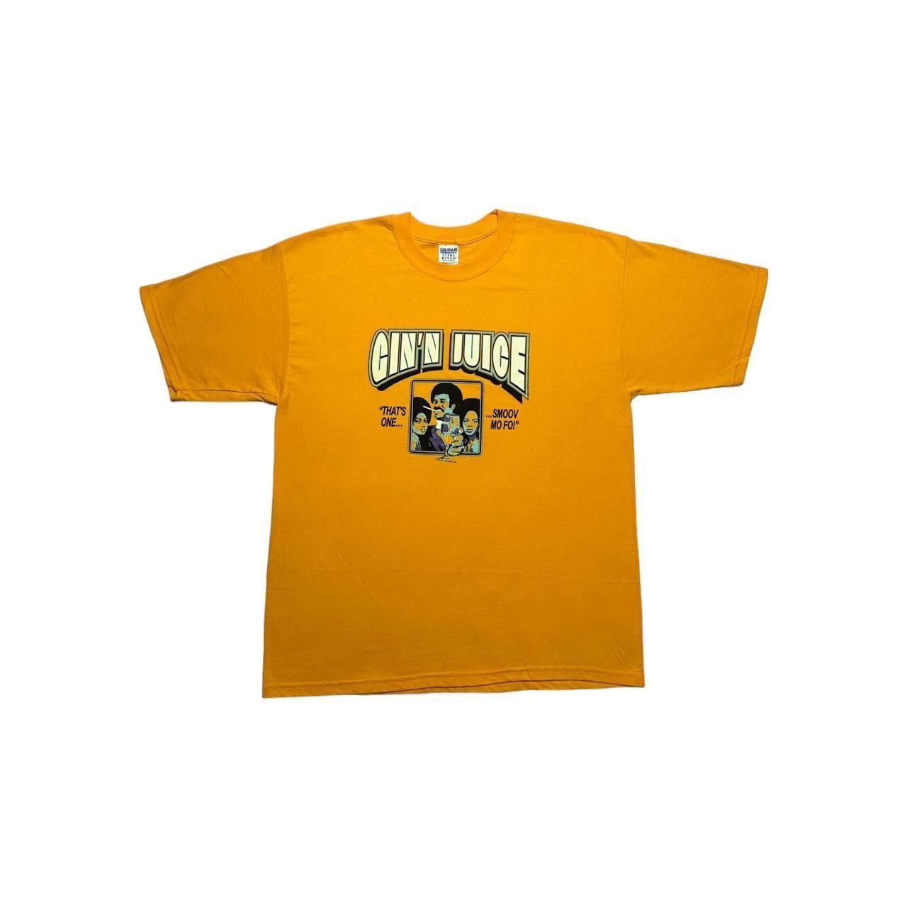 Band Tees × Gildan × Vintage Y2K Mac Dre Gin’N Juice Smoov Mofo T-Shirt Size US XL / EU 56 / 4 - 1 Thumbnail