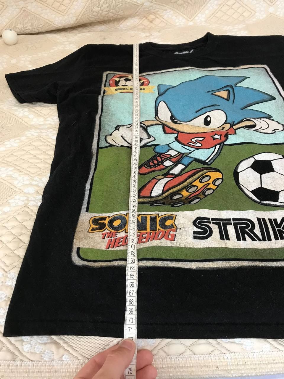 Microsoft 🔥 Sonic Hedgehog Vintage Sega Game T Shirt Movie Playstation Size US XL / EU 56 / 4 - 8 Thumbnail