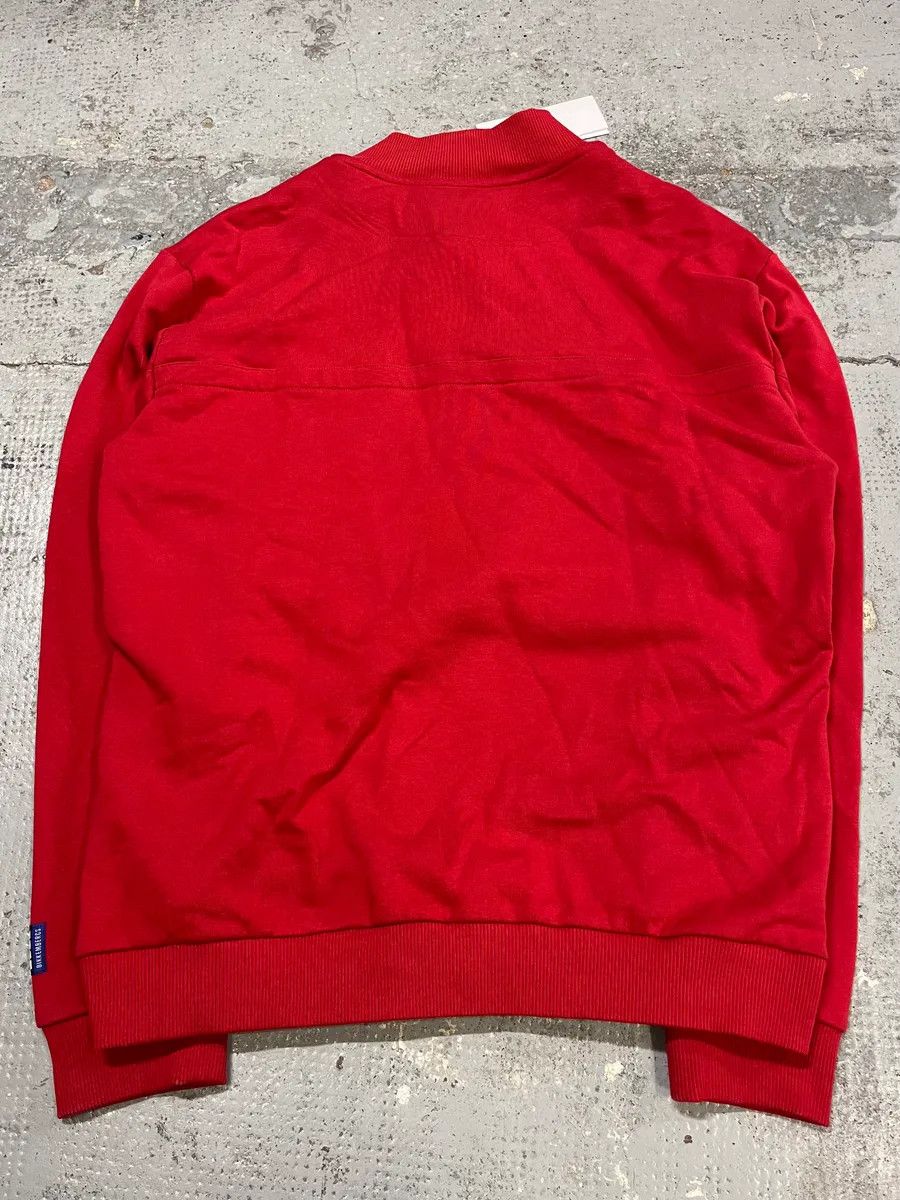 Dirk Bikkembergs Bikkembergs Cotton-Blend Cargo Pocket Red Zip-Up Sweater Size US M / EU 48-50 / 2 - 7 Thumbnail