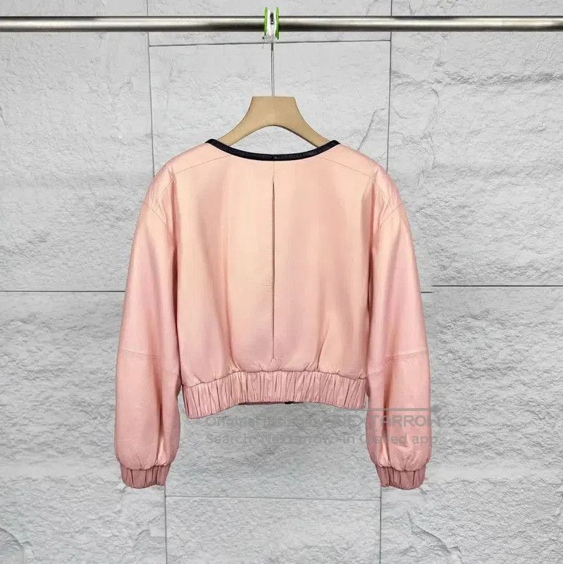 Chanel Chanel Pink Cotton Jacket for Women . Size XXS / US 00 / IT 34 - 2 Thumbnail