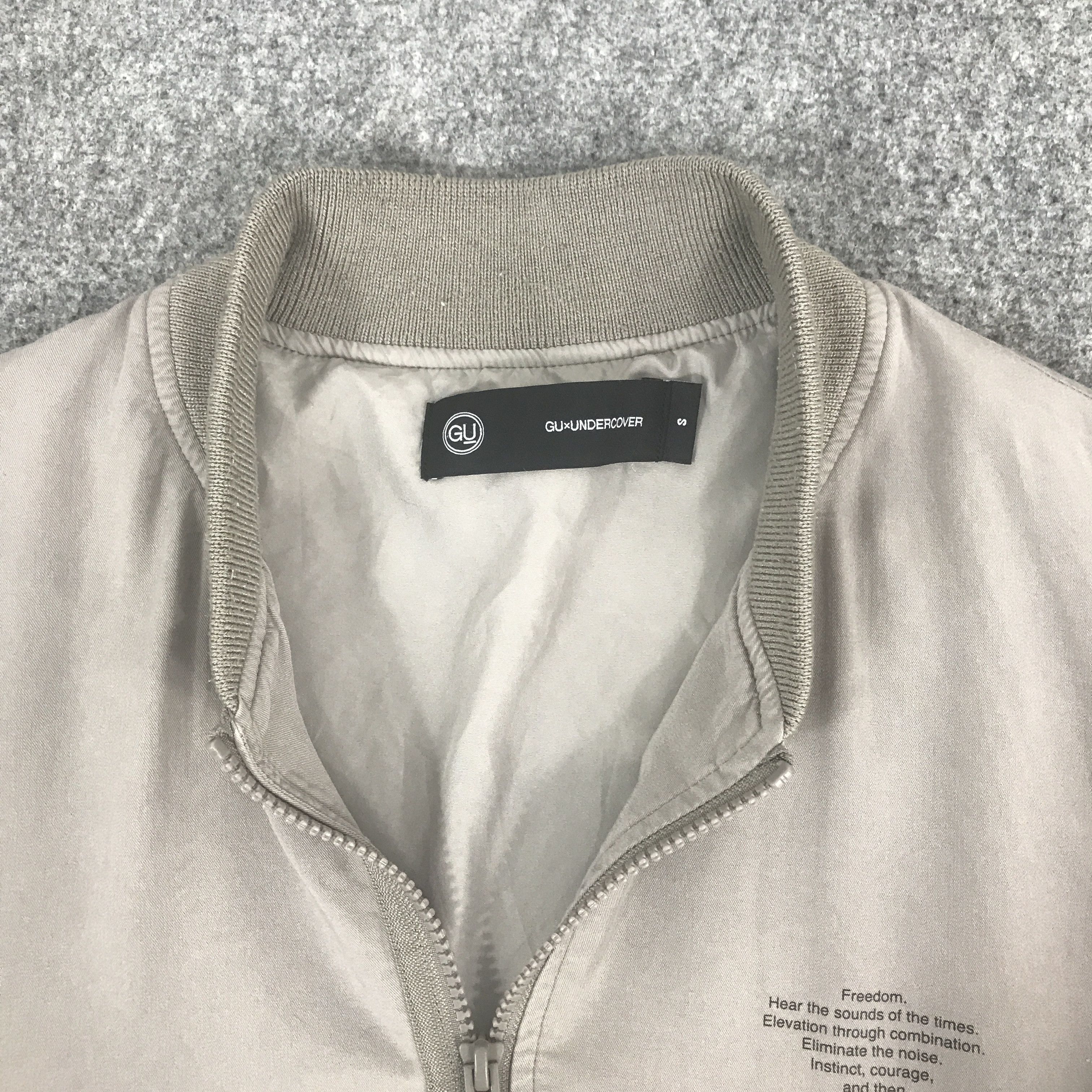 GU × Undercover gu x undercover Skull Design jacket K77B1 Size US S / EU 44-46 / 1 - 9 Thumbnail