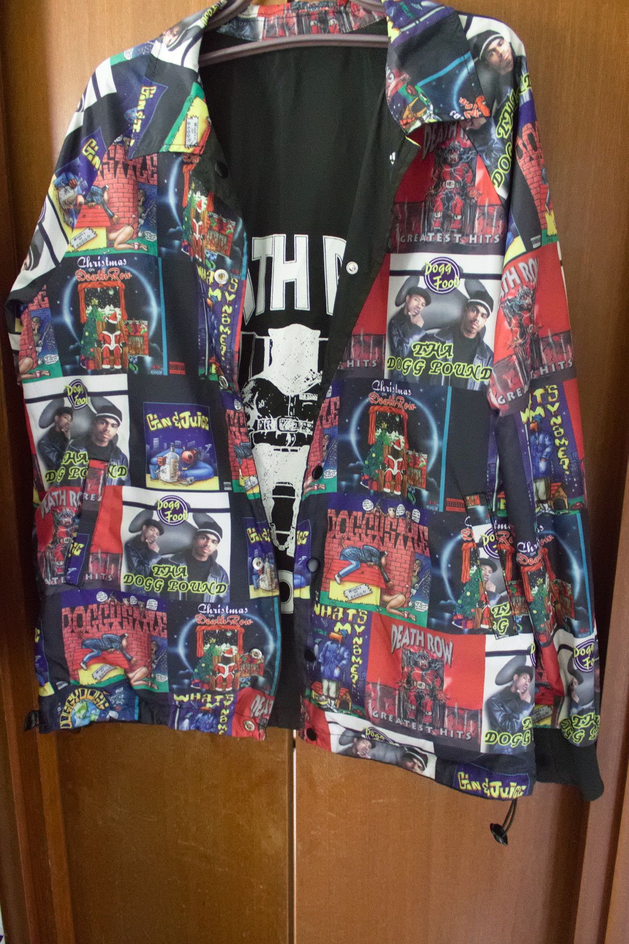 Shoe Palace Shoe Palace x Death Row Records Snoop Dogg Oversized Jacket Size US L / EU 52-54 / 3 - 1 Thumbnail