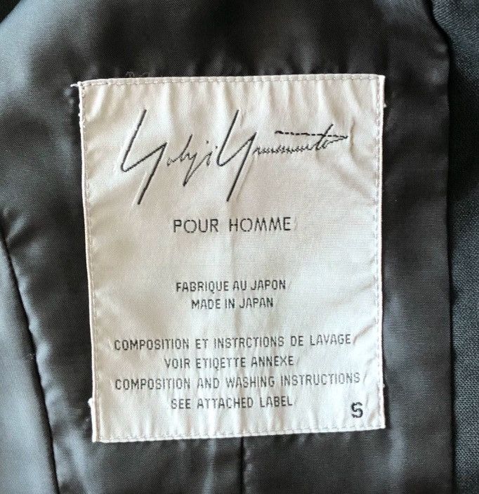 Yohji Yamamoto Yohji Yamamoto 95ss Collarless Jacket 2412-Nextarrow Size US S / EU 44-46 / 1 - 4 Thumbnail