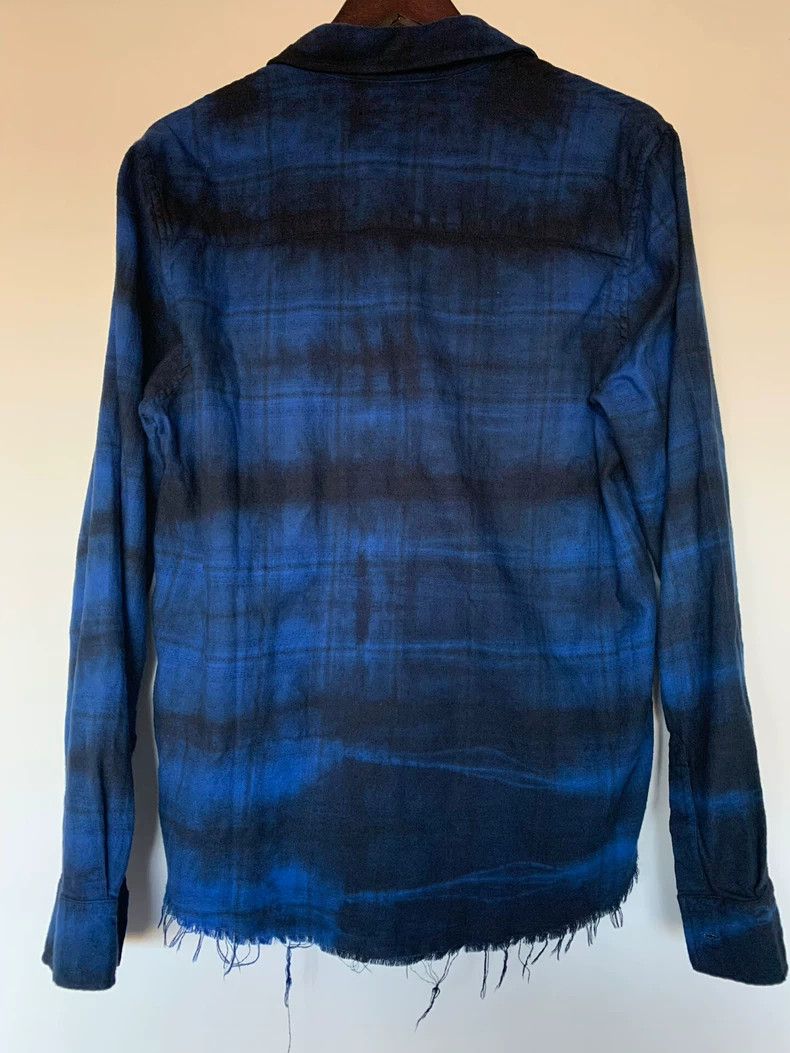 Amiri Amiri Blue tie-dyed destruction shirt 2501-Nextarrow Size US S / EU 44-46 / 1 - 2 Thumbnail