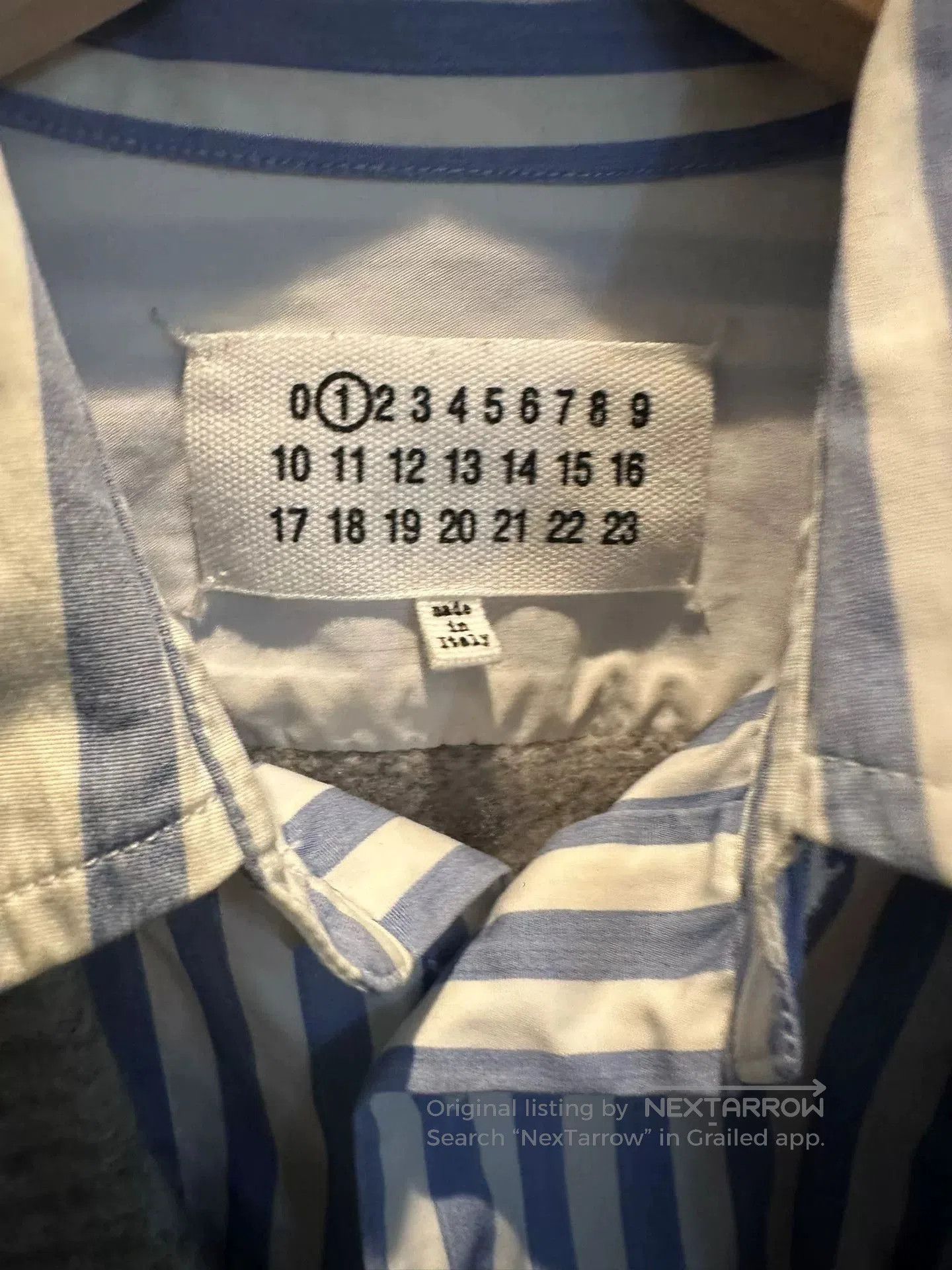 Maison Margiela Maison Margiela Striped Knit Shirt. Size US XXS / EU 40 - 3 Thumbnail