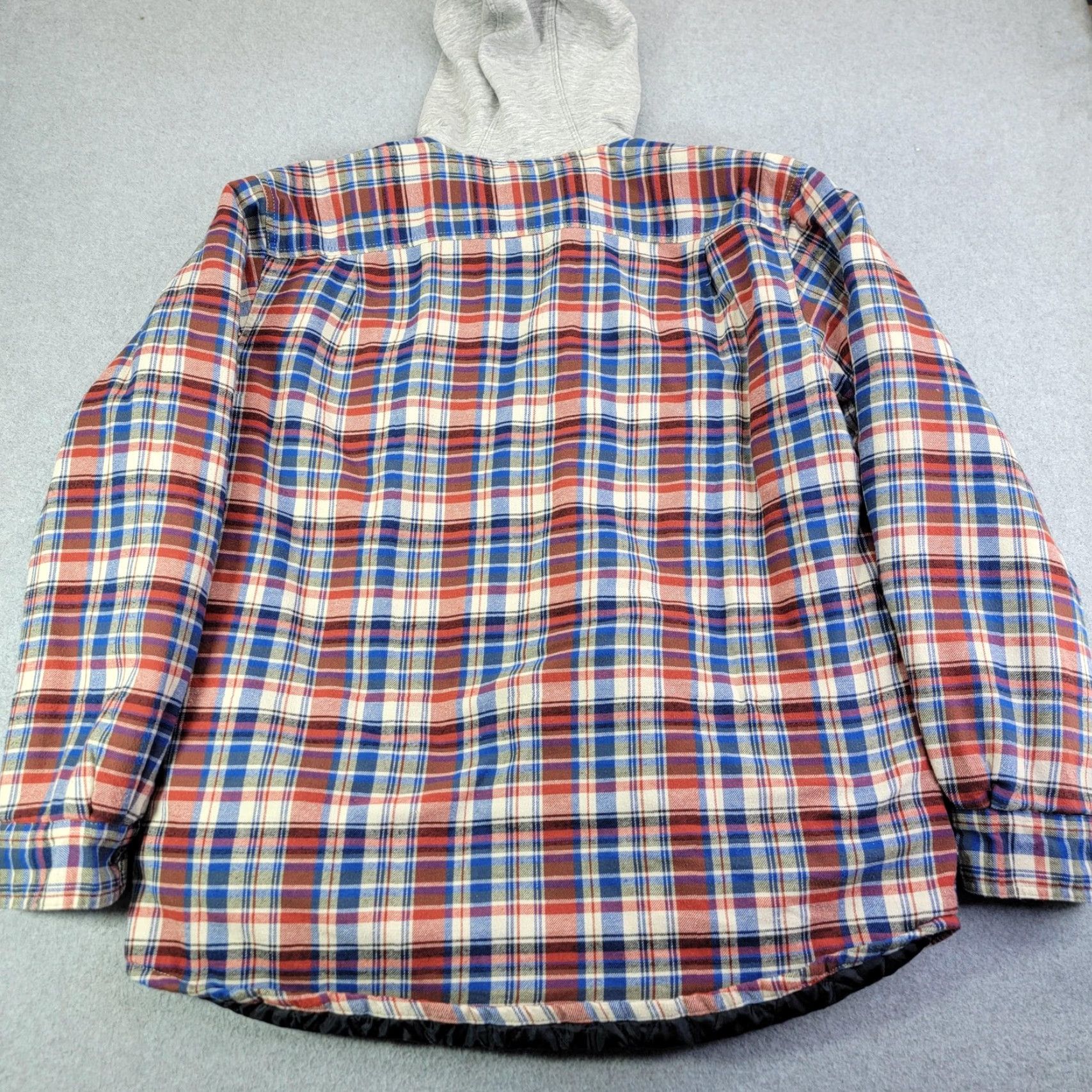 Wrangler VINTAGE Wrangler Jacket Mens XL Red Plaid Quilted Hooded Flannel Lined Warm Outdoor Size US XL / EU 56 / 4 - 5 Thumbnail