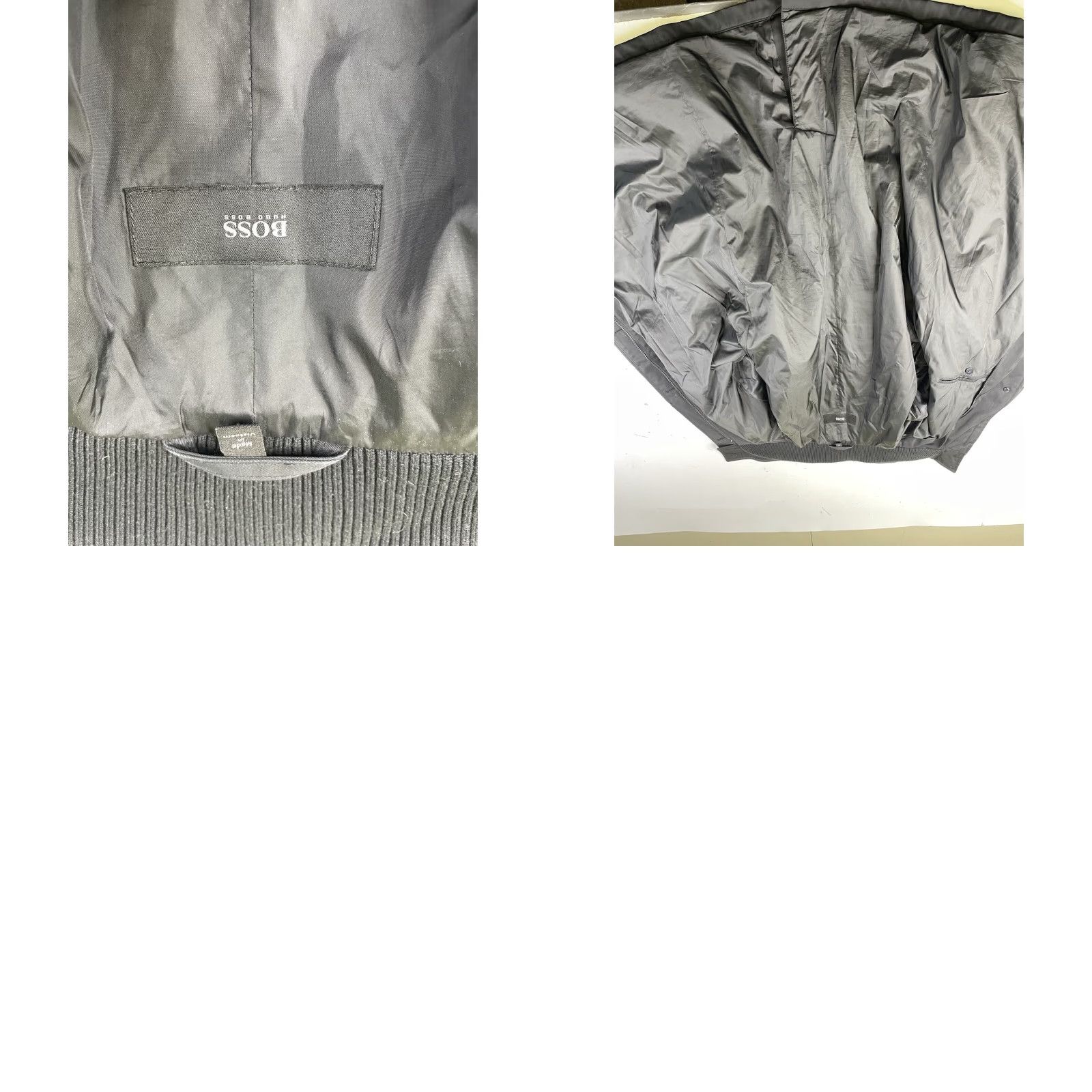 Hugo Boss HUGO BOSS Carson1 Coat 46R Black Polyester Water Repellent Trench Jacket Men Regular Car Coat Winter Fall Jacket Coat Size US S / EU 44-46 / 1 - 9 Thumbnail