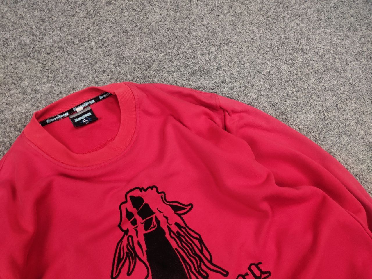 Snoop Dogg Vintage Snoop Dogg Rap Baggy Red Embroidered Logo Sweatshirt Size US M / EU 48-50 / 2 - 7 Thumbnail