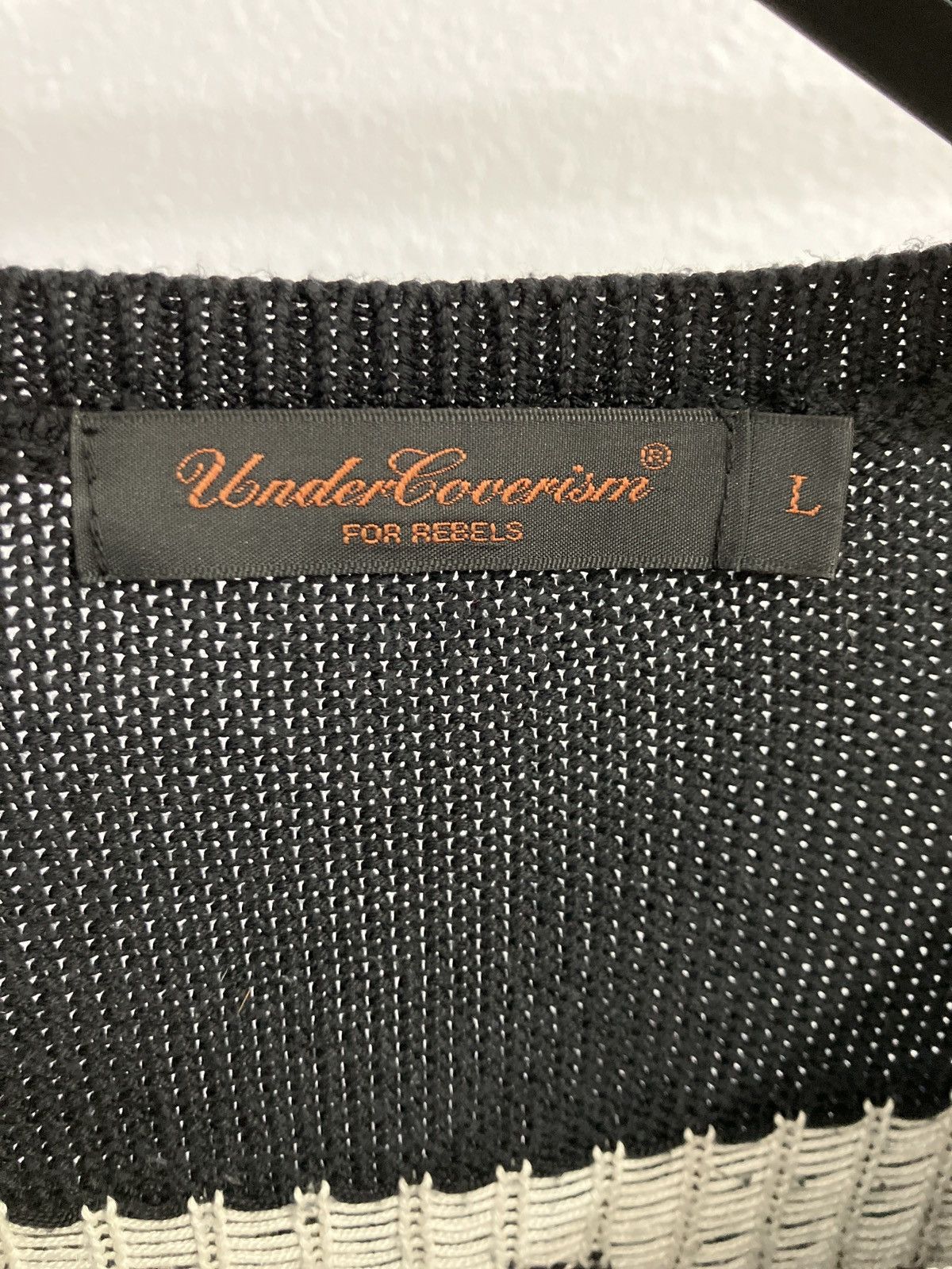 Undercover Undercoverism ss2004 silk knit sweater Size US L / EU 52-54 / 3 - 4 Thumbnail