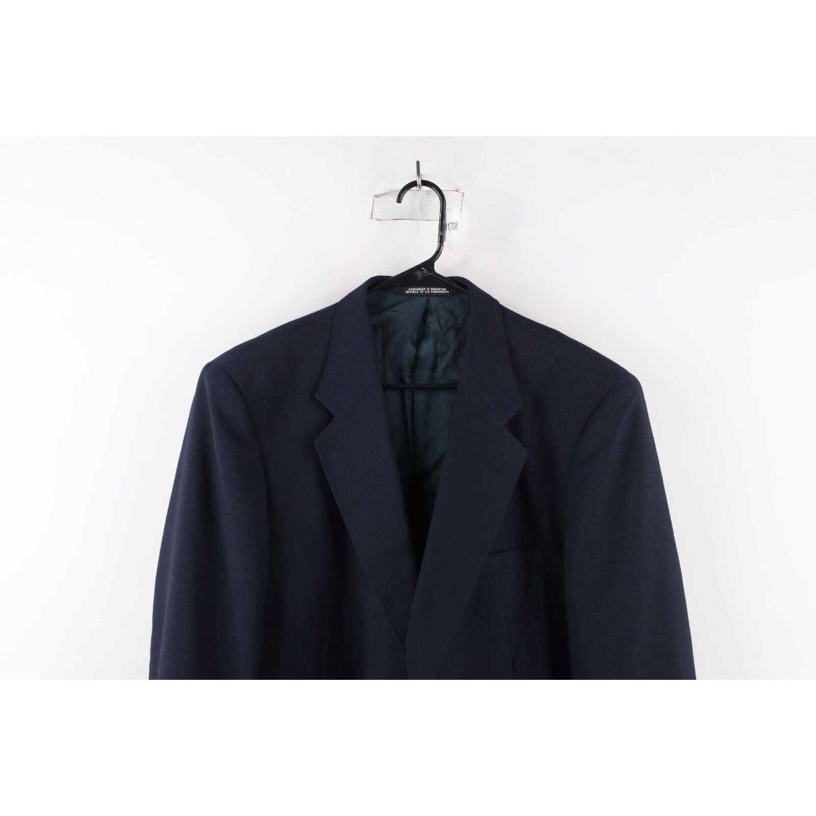 Vintage Vintage 90s Streetwear Mens 44S 2 Button Suit Coat Jacket Size US L / EU 52-54 / 3 - 2 Thumbnail