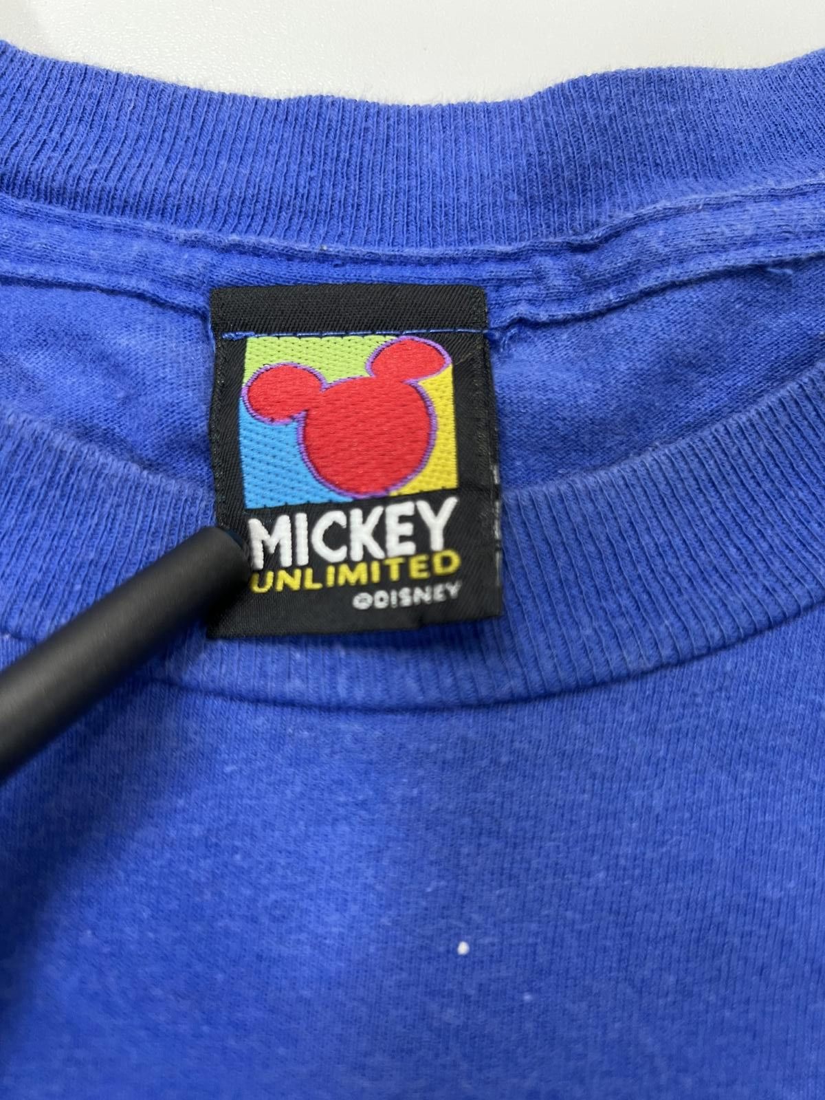 Disney Vintage Mickey Mouse Blue T-Shirt Size ONE SIZE - 4 Thumbnail