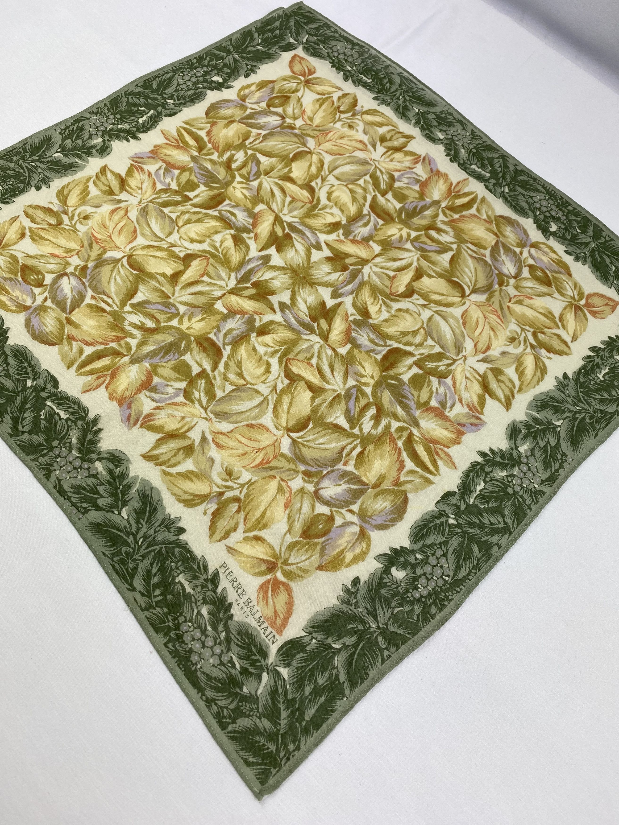 Pierre Balmain × Vintage Pierre Balmain Handkerchief / Bandana / Neckerchief Size ONE SIZE - 4 Thumbnail