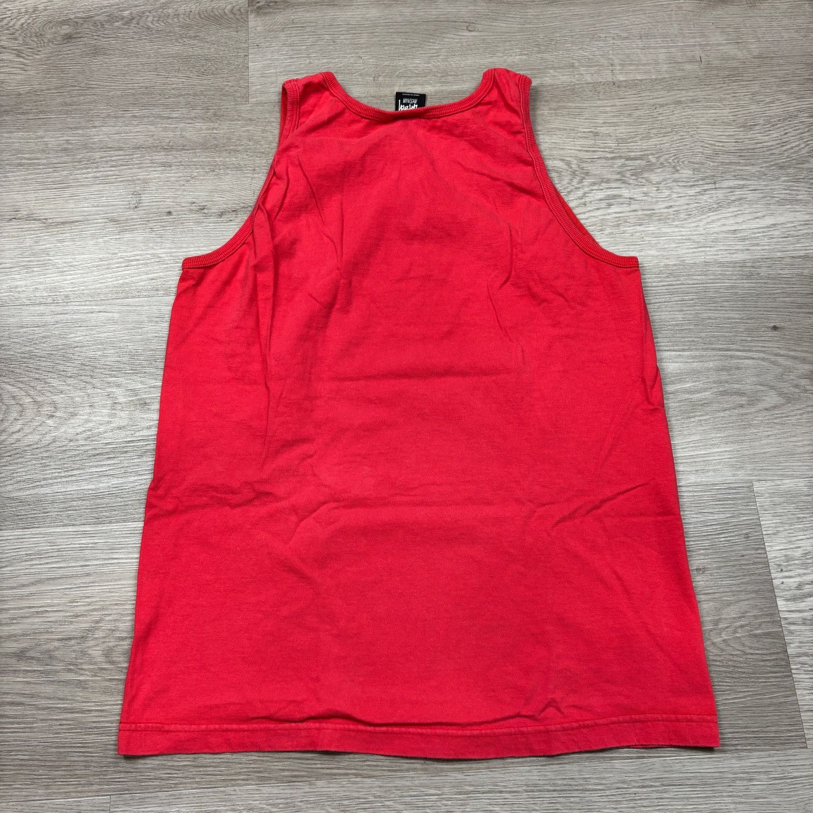 Stussy × Vintage Vintage Y2K Stussy Get Ready Rock Steady Cheetah Tank Mens M Size US M / EU 48-50 / 2 - 3 Thumbnail