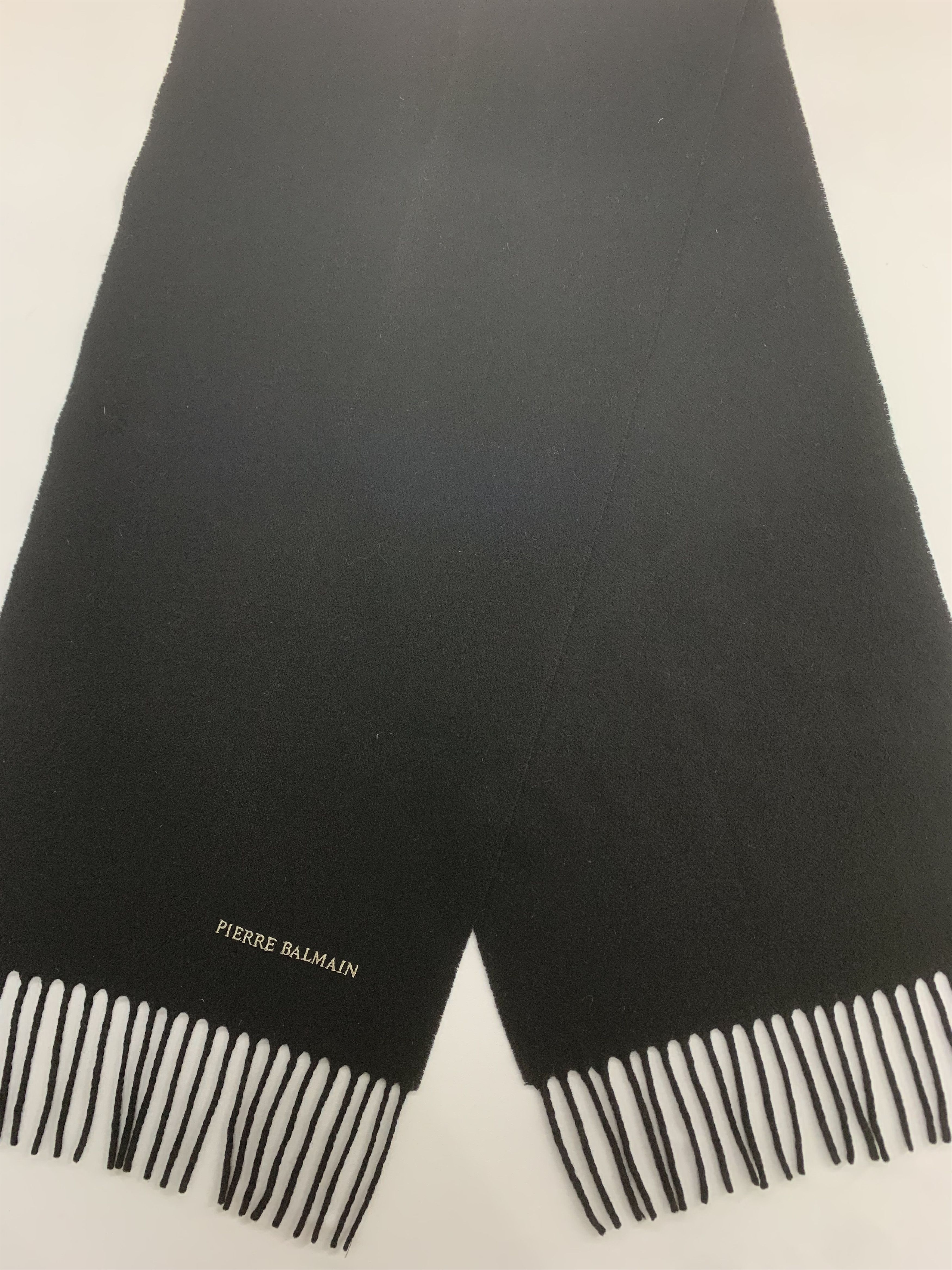 Pierre Balmain Pierre Balmain Scarf Wool Muffler Neck Wrap BL2116 Size ONE SIZE - 3 Thumbnail