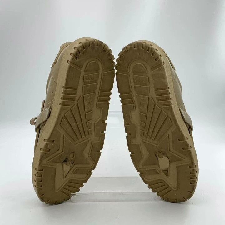 Dior Dior Dior-ID Brown Leather Flat Shoes Size US 6 / EU 39 - 5 Thumbnail