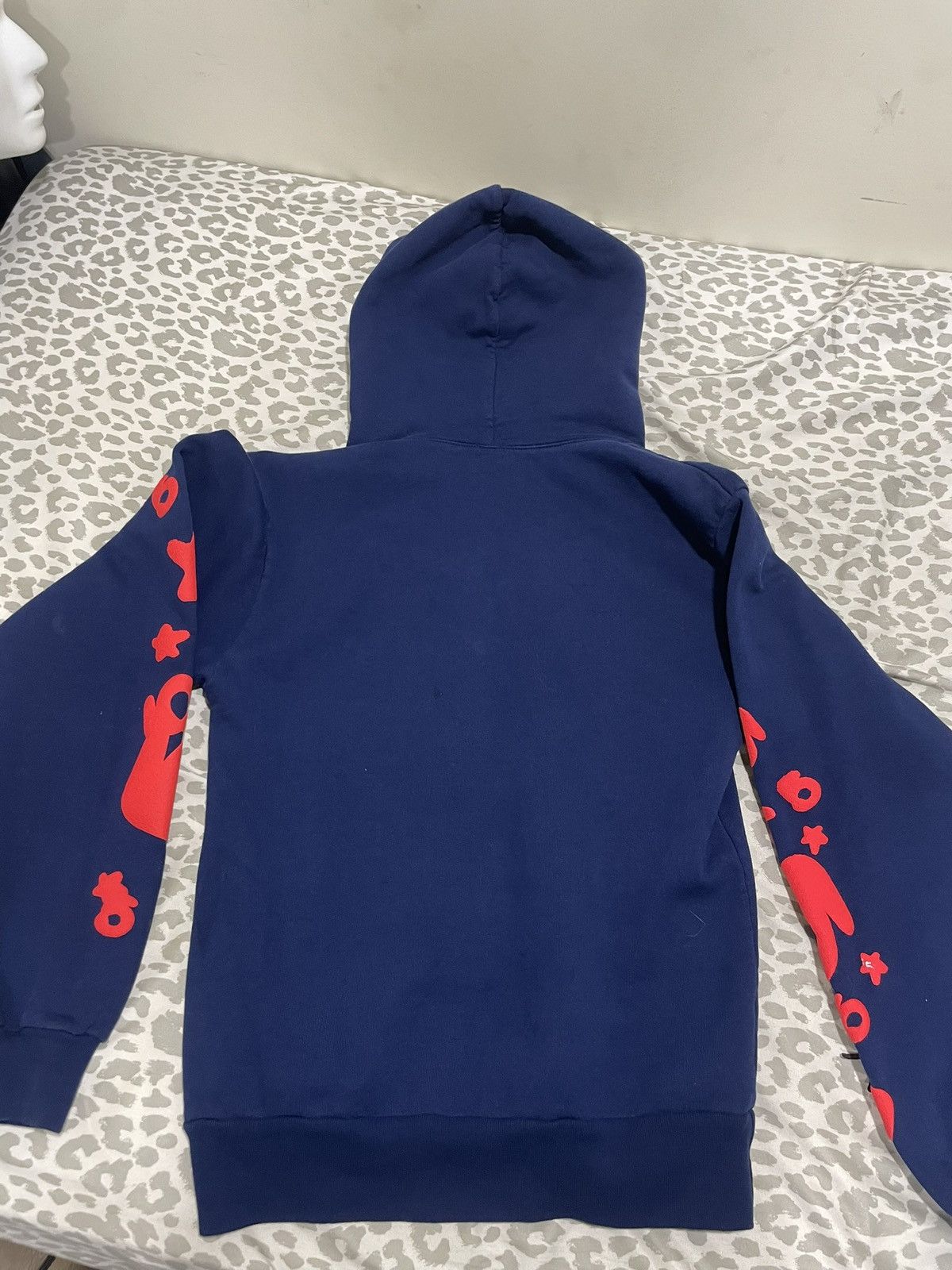 Sp5der Sp5der Beluga Hoodie Navy Size US XS / EU 42 / 0 - 6 Thumbnail