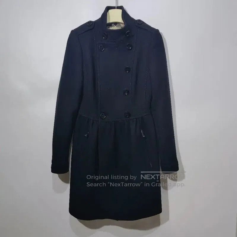 Burberry Burberry Women's Black Cotton Coat. Size S / US 4 / IT 40 - 1 Thumbnail