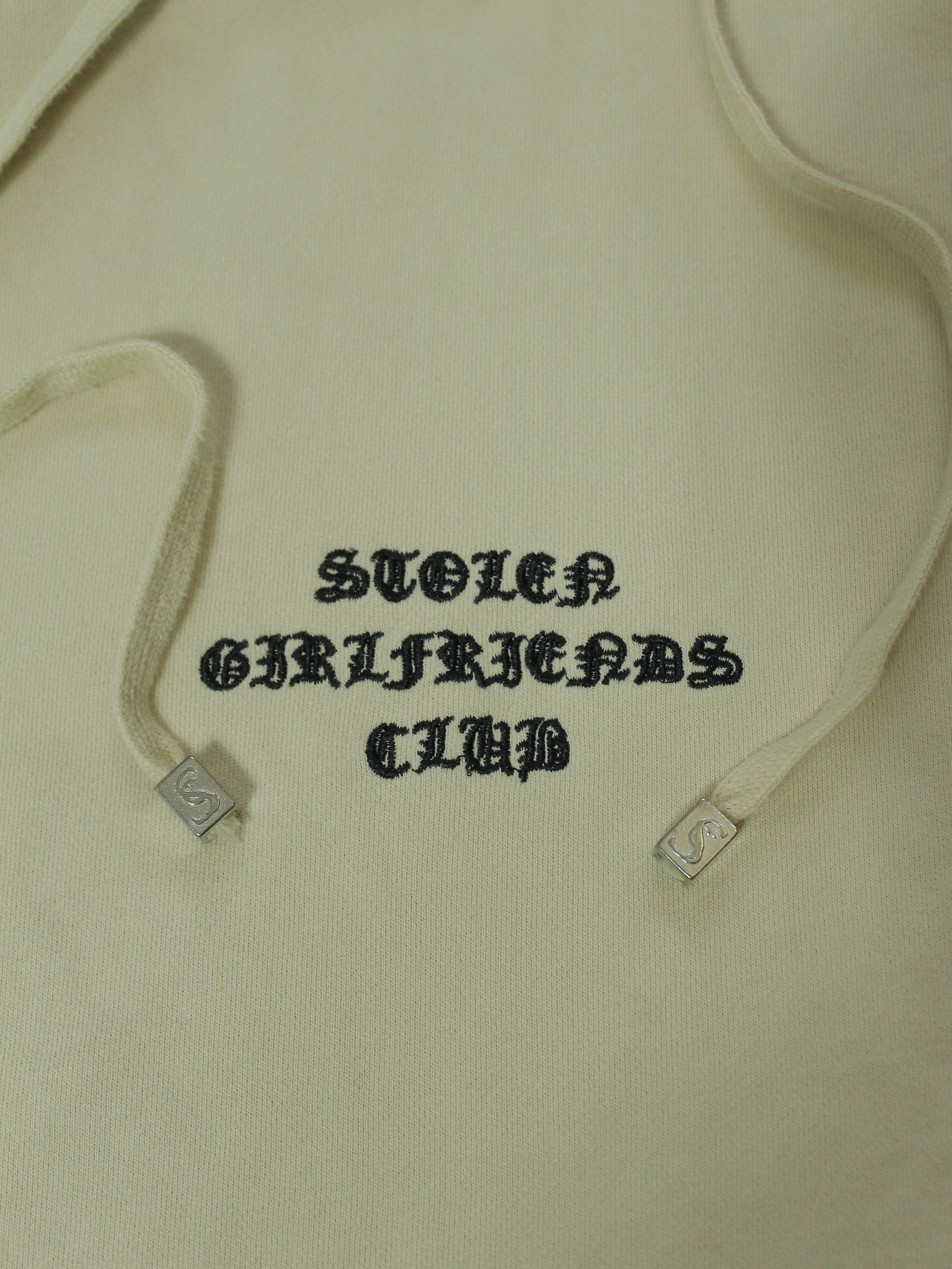 Stolen Girlfriends Club SGC CROP TOP WOMENS HOODIE OVERSIZE CENTER LOGO EMBROIDED Size M / US 6-8 / IT 42-44 - 5 Thumbnail